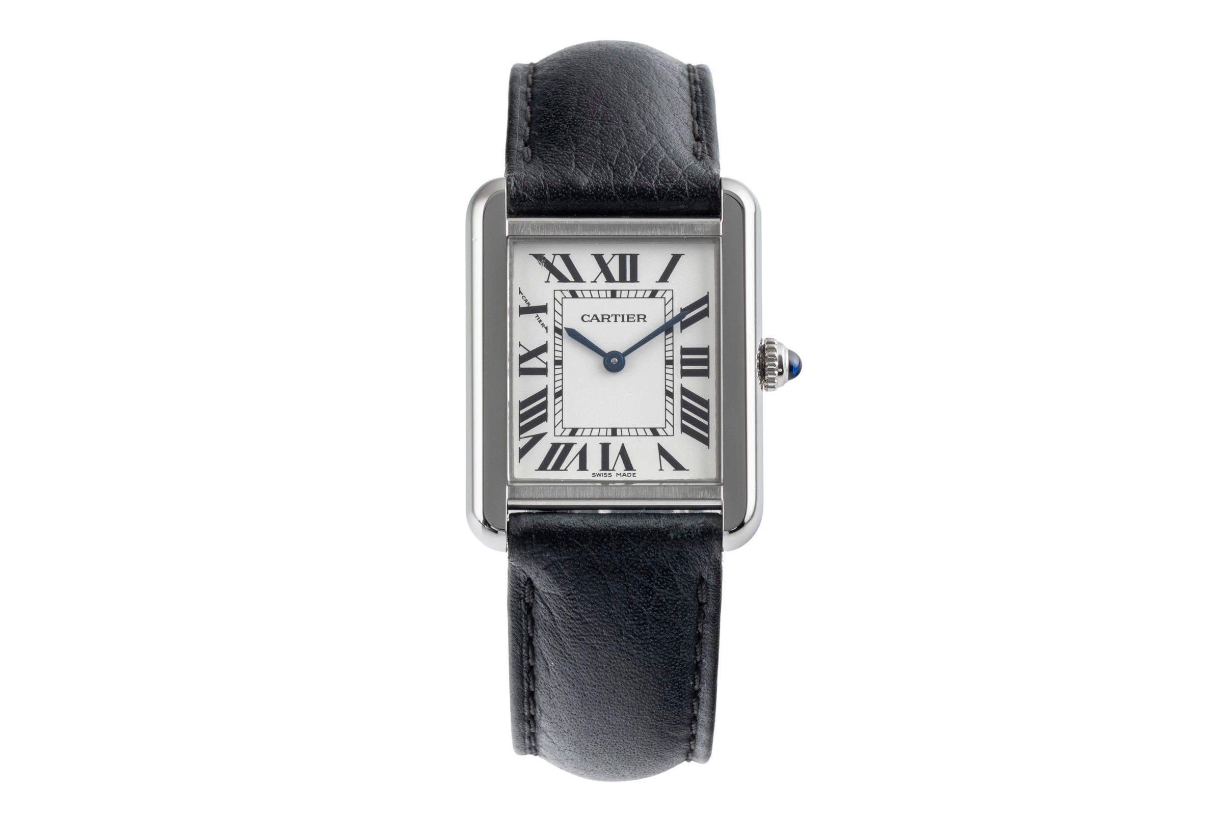 Cartier Tank acero cuarzo reloj para damas  WSTA0030  [2502504]