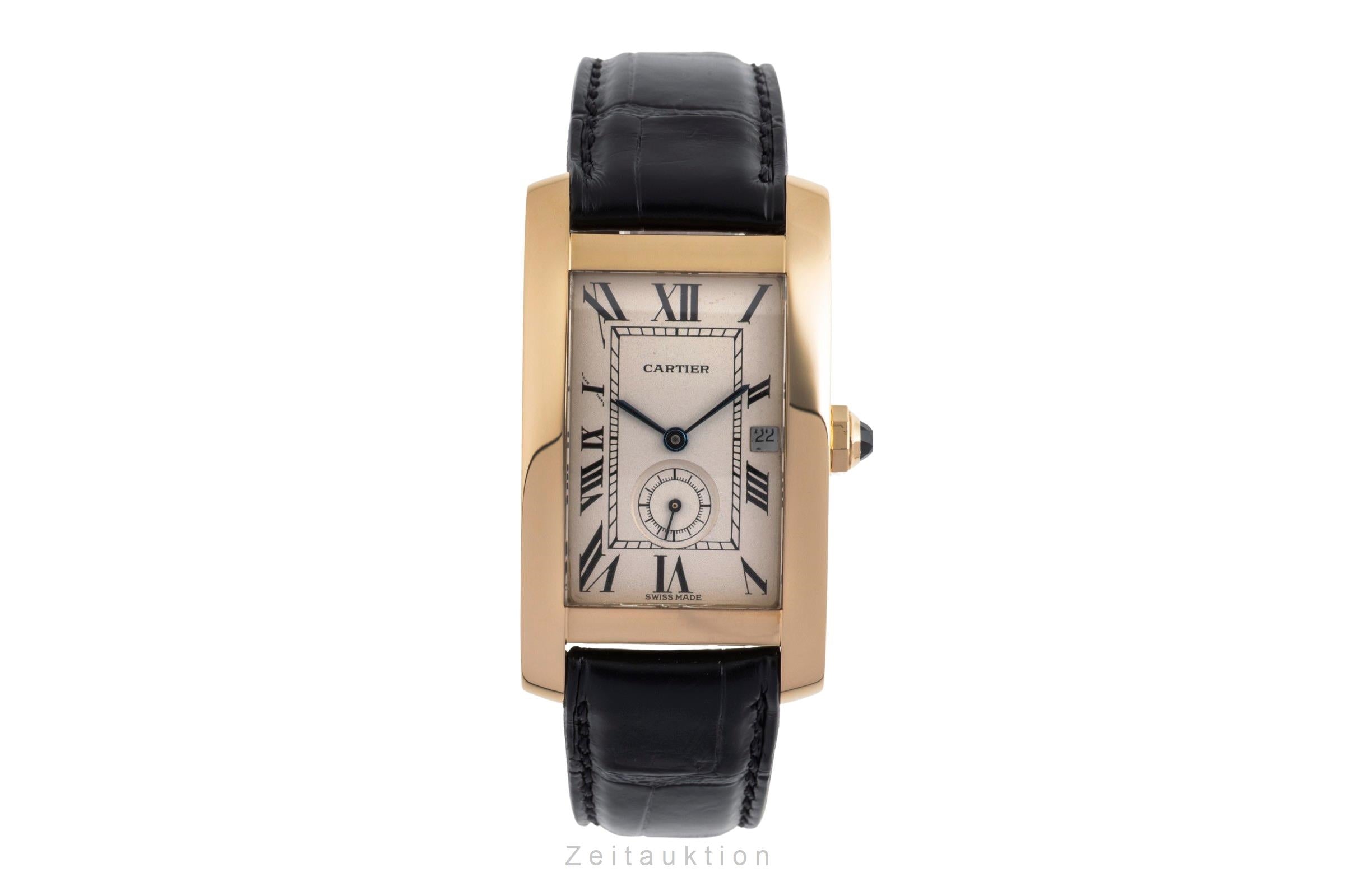 Cartier Tank Américaine 18 ct gold quartz 11 W2600351