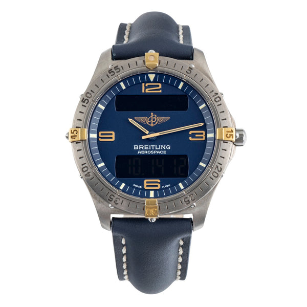 Breitling Aerospace Chronograph Titan / Gold Herrenuhr Ref. F56062 Klassiker [2502510]