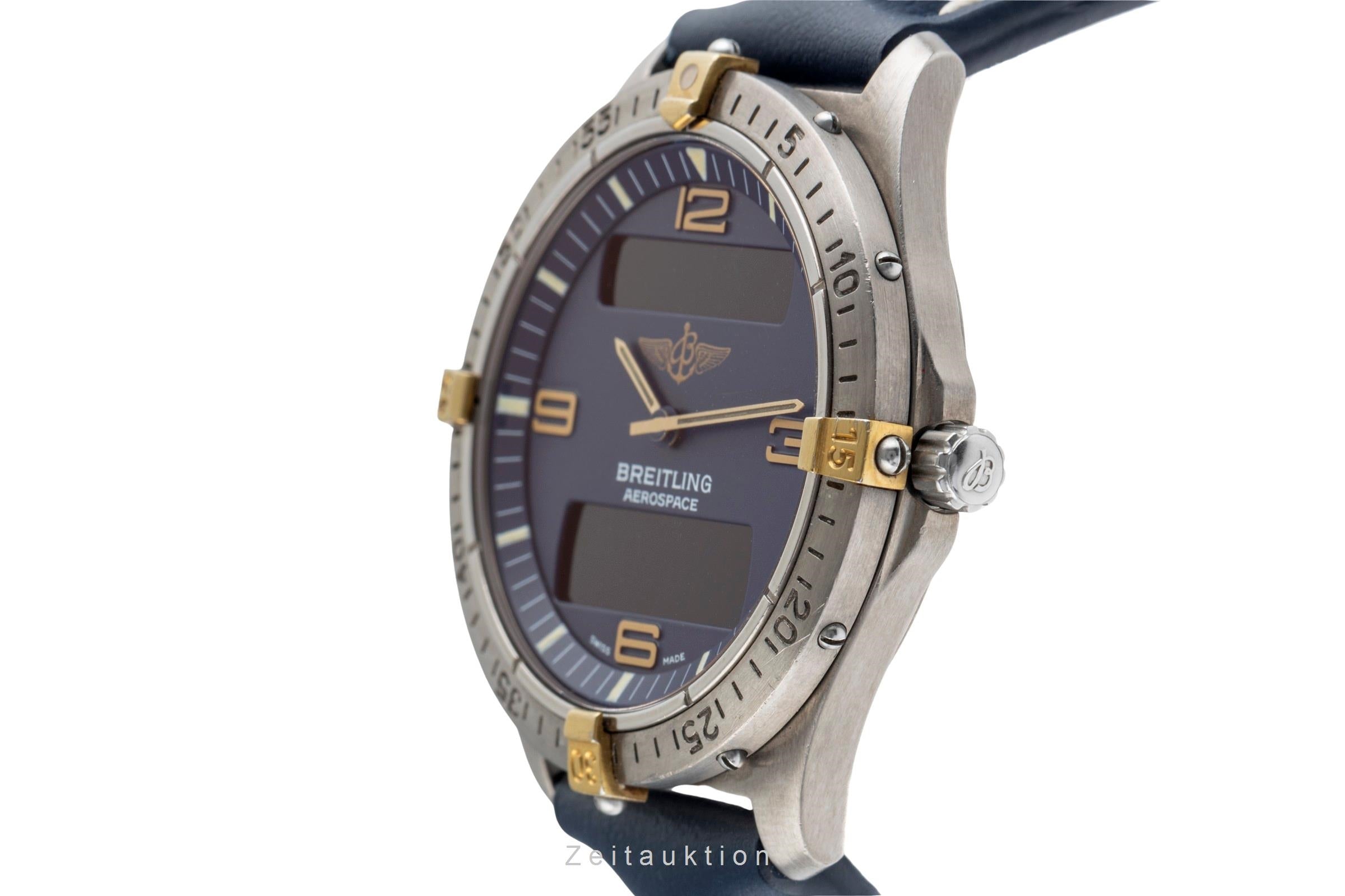 Breitling Aerospace Chronograph Titan / Gold Herrenuhr Ref. F56062 Klassiker [2502510]