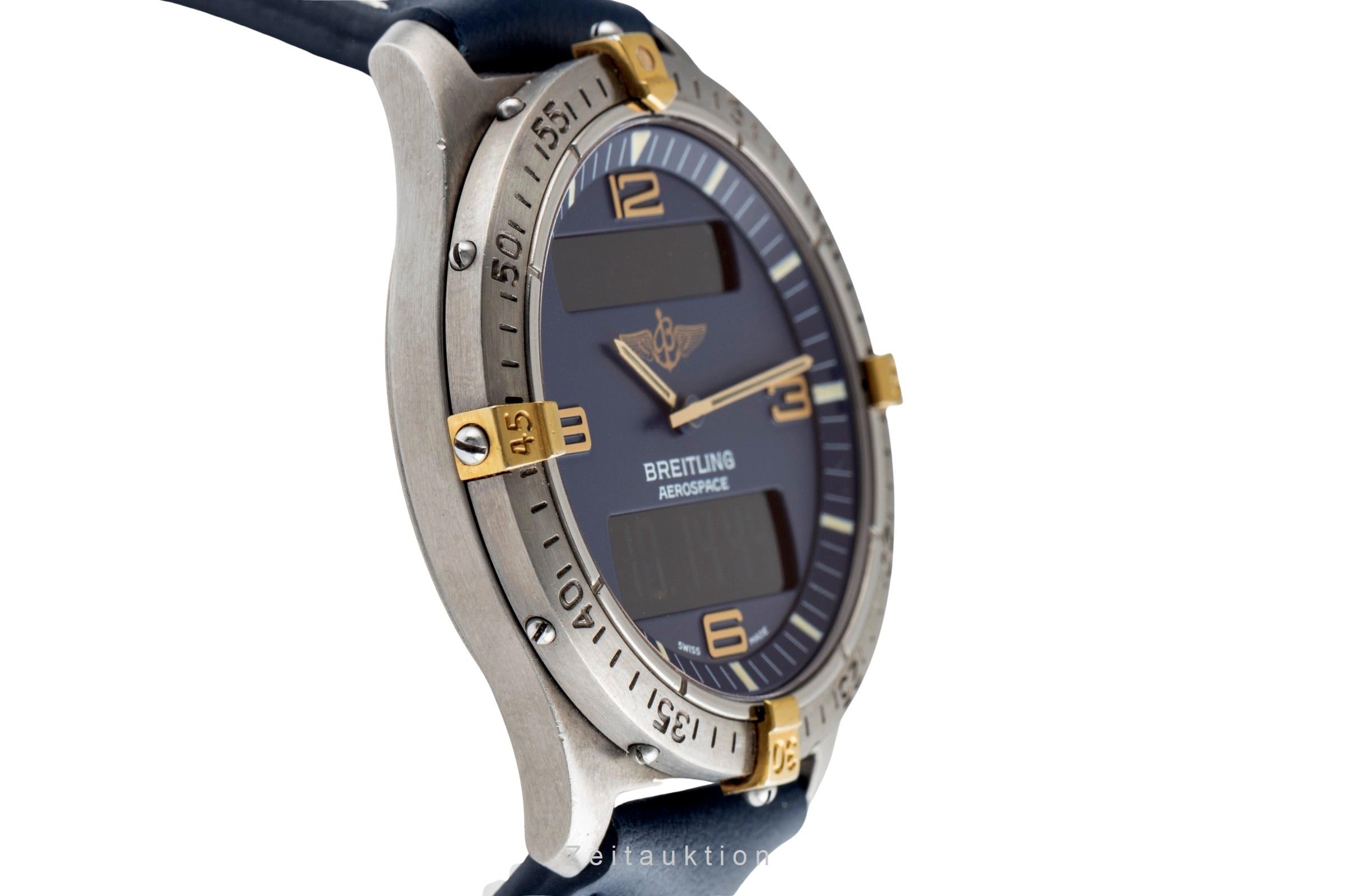 Breitling Aerospace Chronograph Titan / Gold Herrenuhr Ref. F56062 Klassiker [2502510]