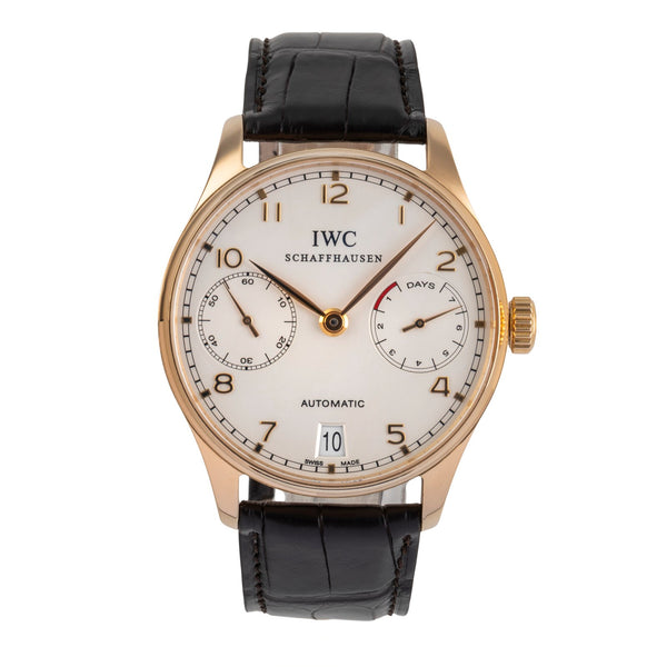IWC Portugieser oro 18 ct automatismo orologio da uomo IW500113  [2502513]
