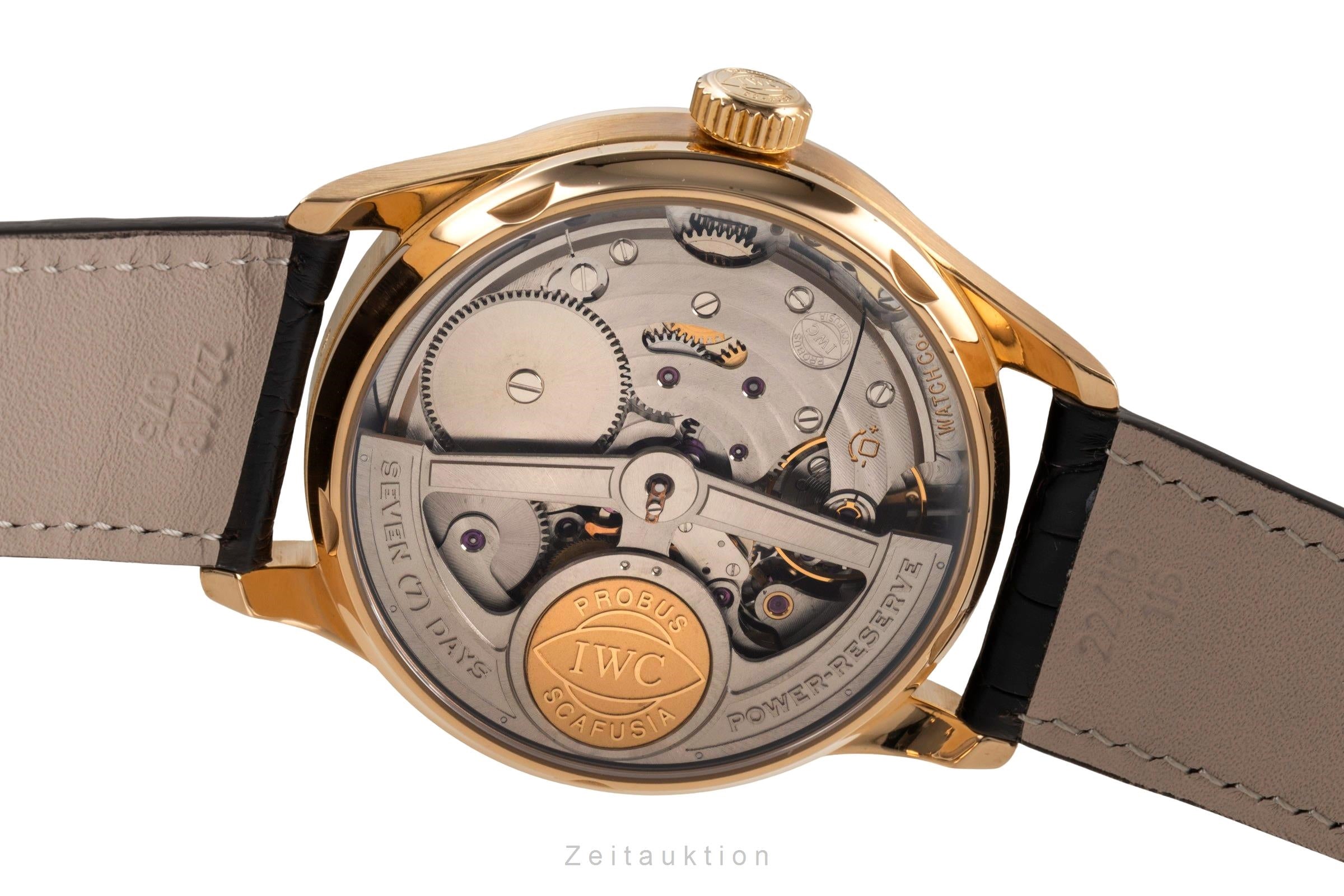 IWC Portugieser oro 18 ct automatismo orologio da uomo IW500113  [2502513]