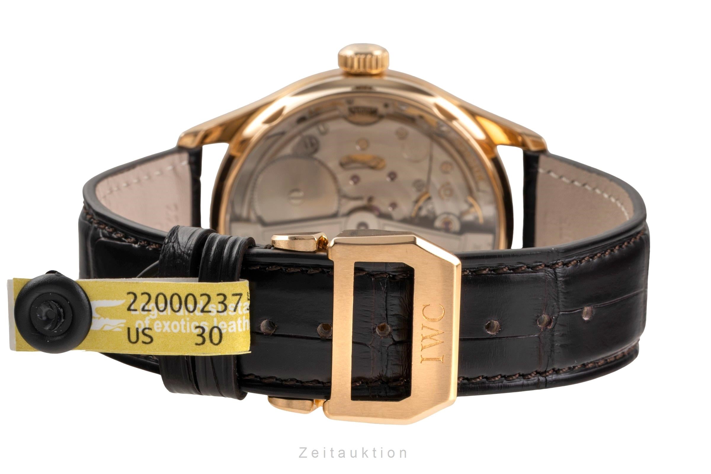 IWC Portugieser oro 18 ct automatismo orologio da uomo IW500113  [2502513]