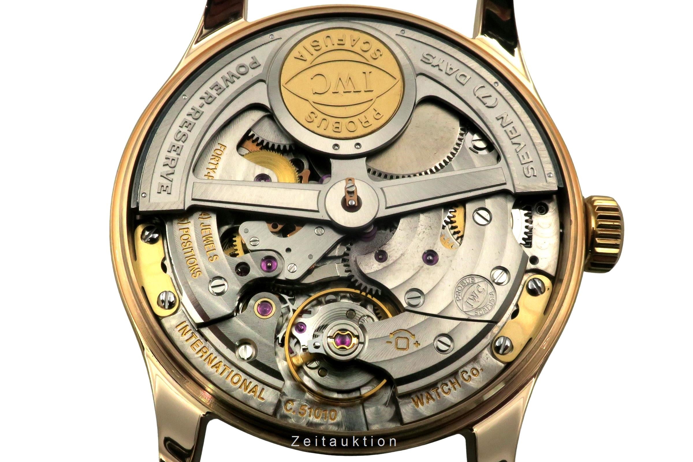 IWC Portugieser oro 18 ct automatismo orologio da uomo IW500113  [2502513]