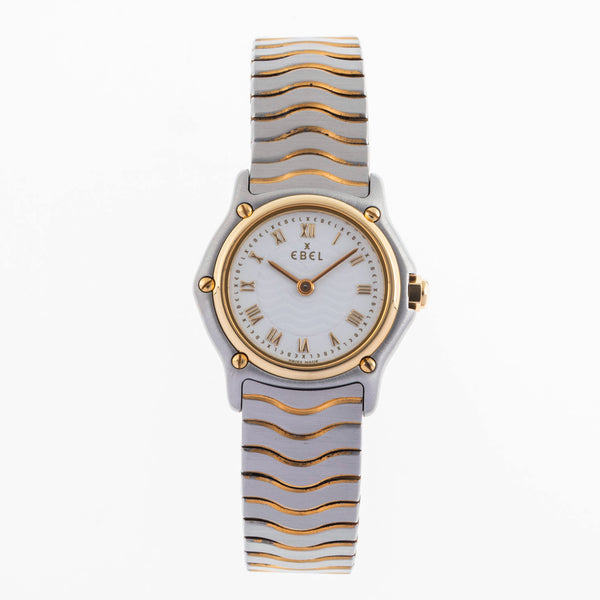 Ebel Classic Wave acero / oro cuarzo reloj para damas  1057901  [2502514]