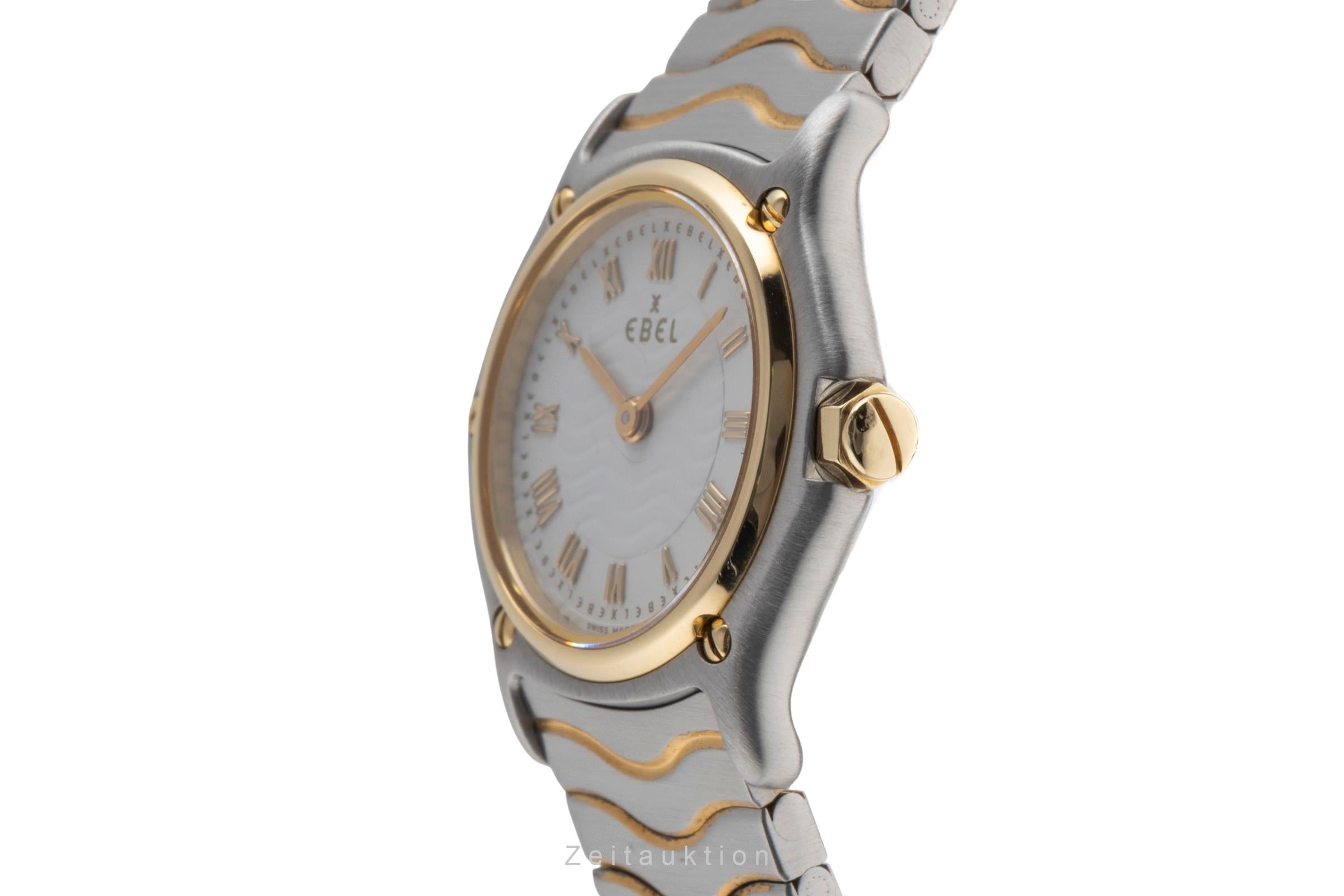 Ebel Classic Wave acero / oro cuarzo reloj para damas  1057901  [2502514]
