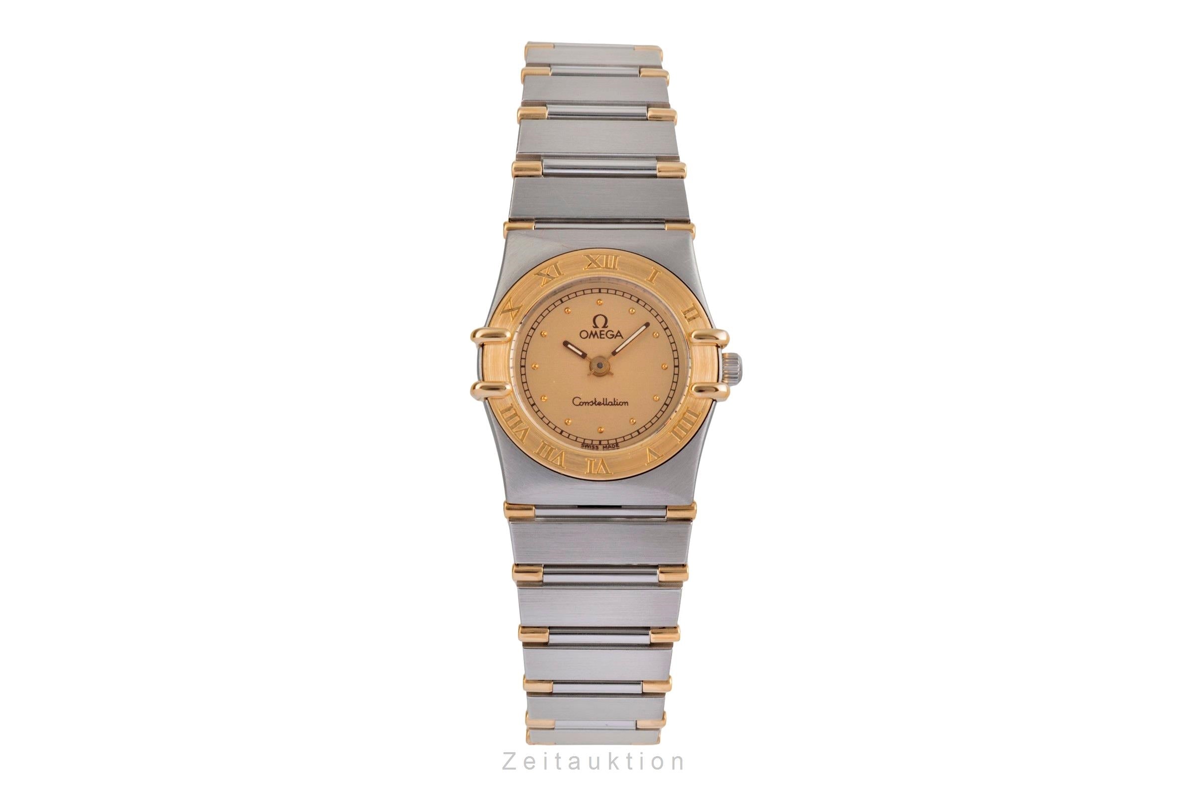 Omega Constellation acier / or  quartz montre pour femmes 795.1080  [2502516]