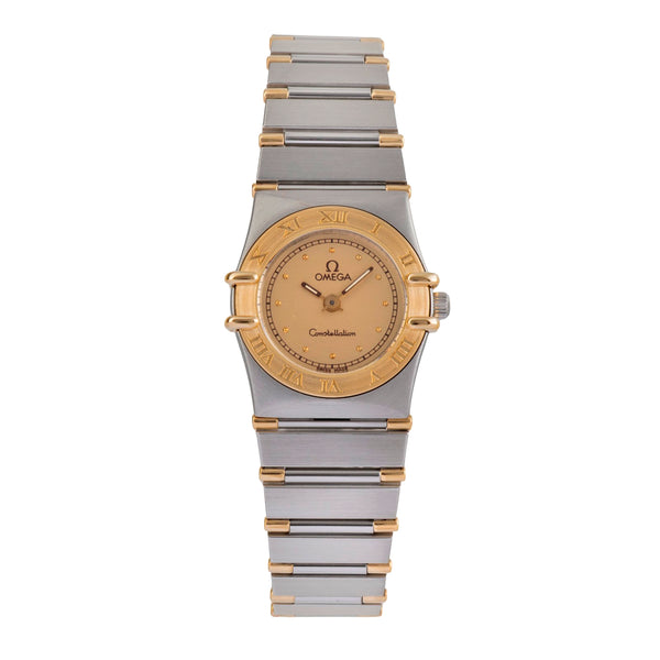 Omega Constellation acier / or  quartz montre pour femmes 795.1080  [2502516]