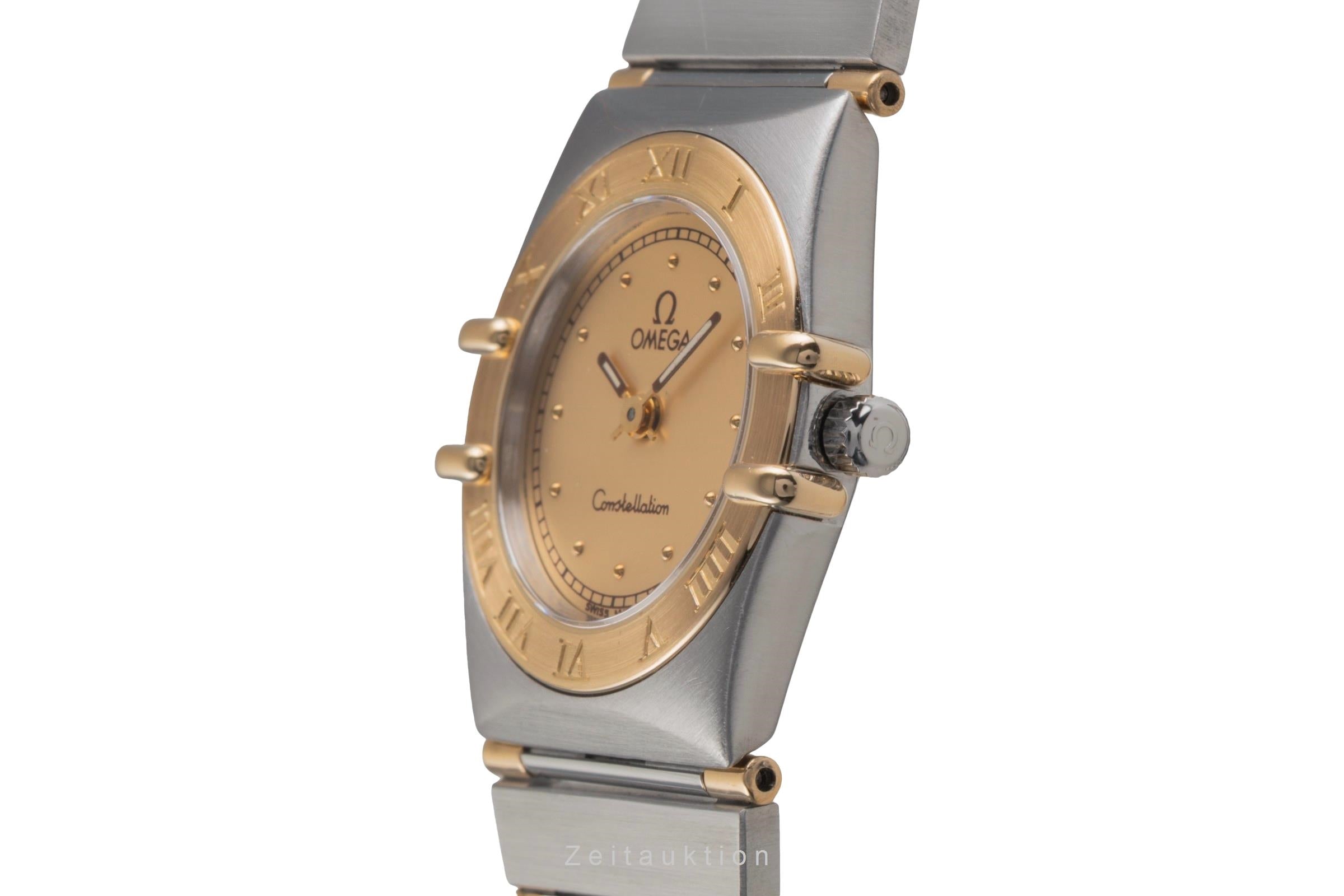 Omega Constellation acier / or  quartz montre pour femmes 795.1080  [2502516]