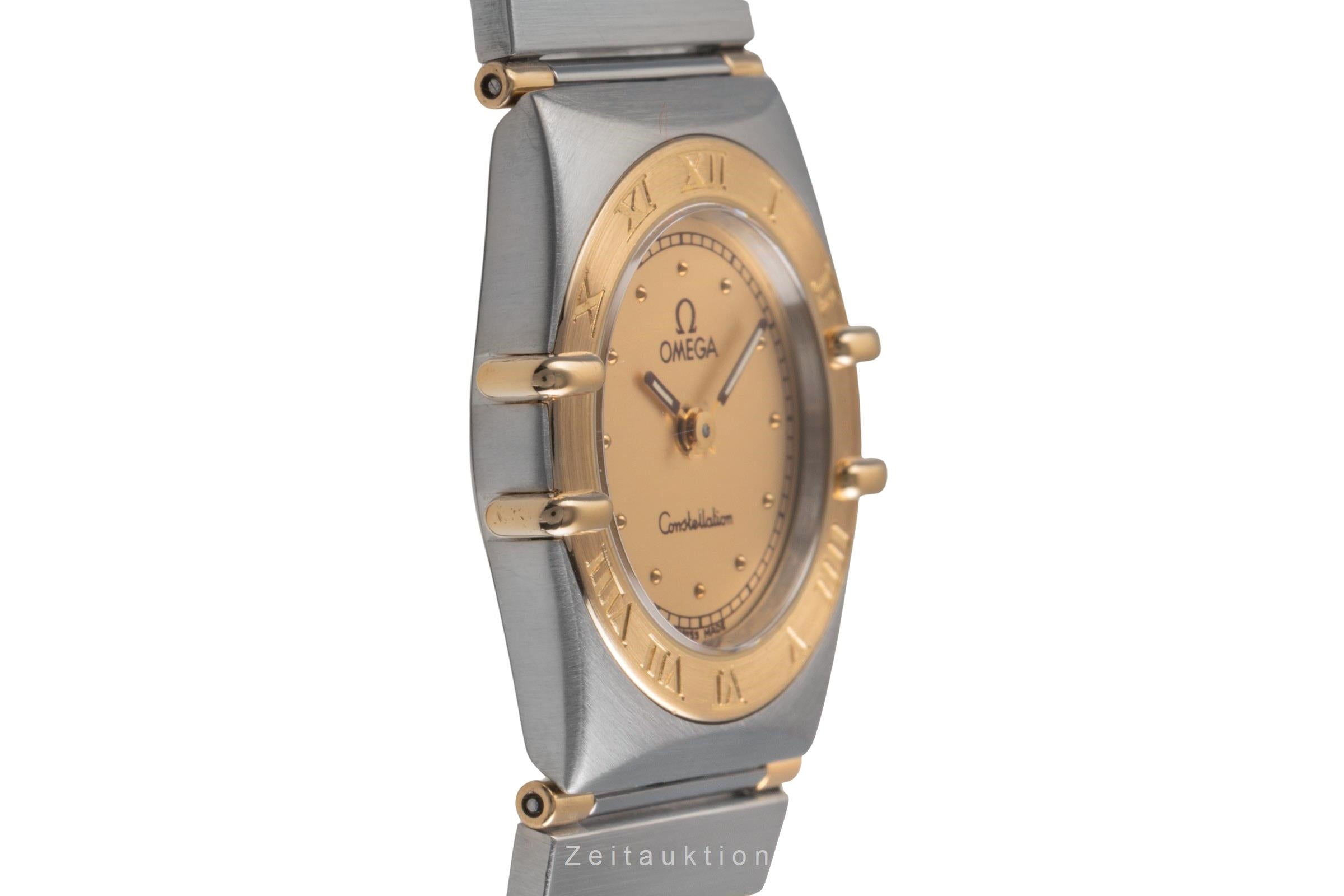 Omega Constellation acier / or  quartz montre pour femmes 795.1080  [2502516]