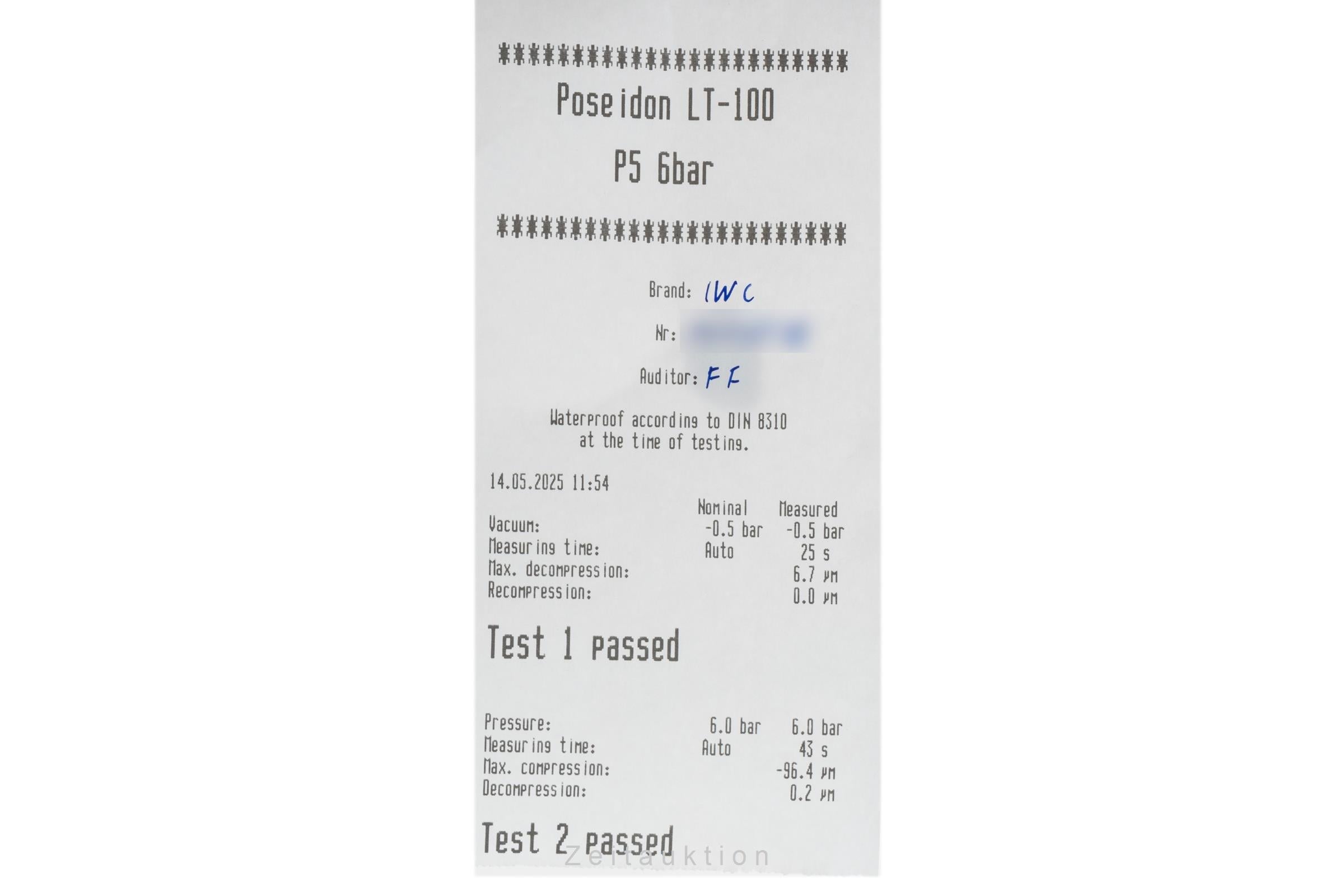 IWC Mark XVIII titanio automatismo orologio da uomo IW327006  [2502517]