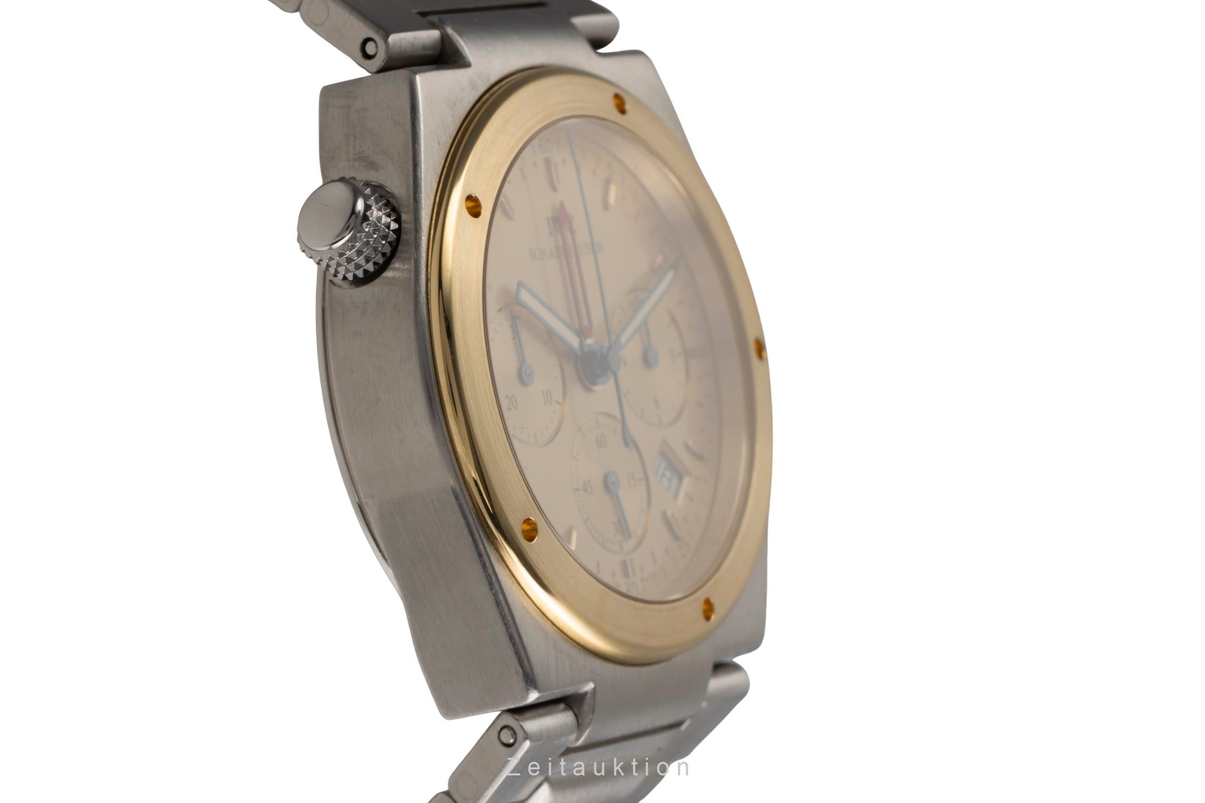 IWC Ingenieur chronograph steel / gold quartz men's watch IW380505  [2502519]