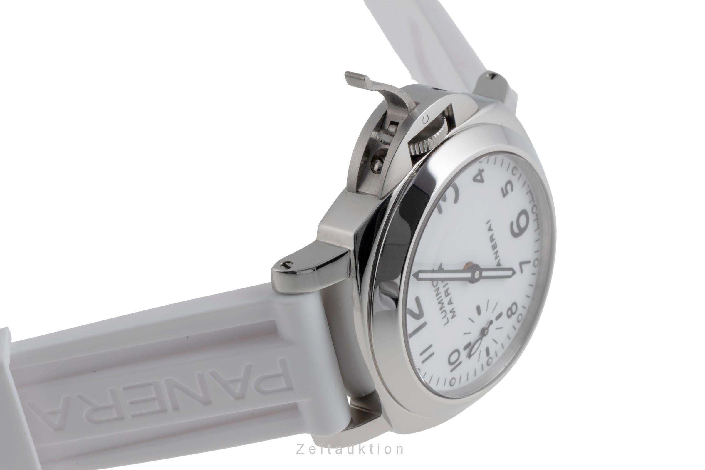 Panerai Luminor Marina steel manual winding men's watch PAM00113  [2502522]