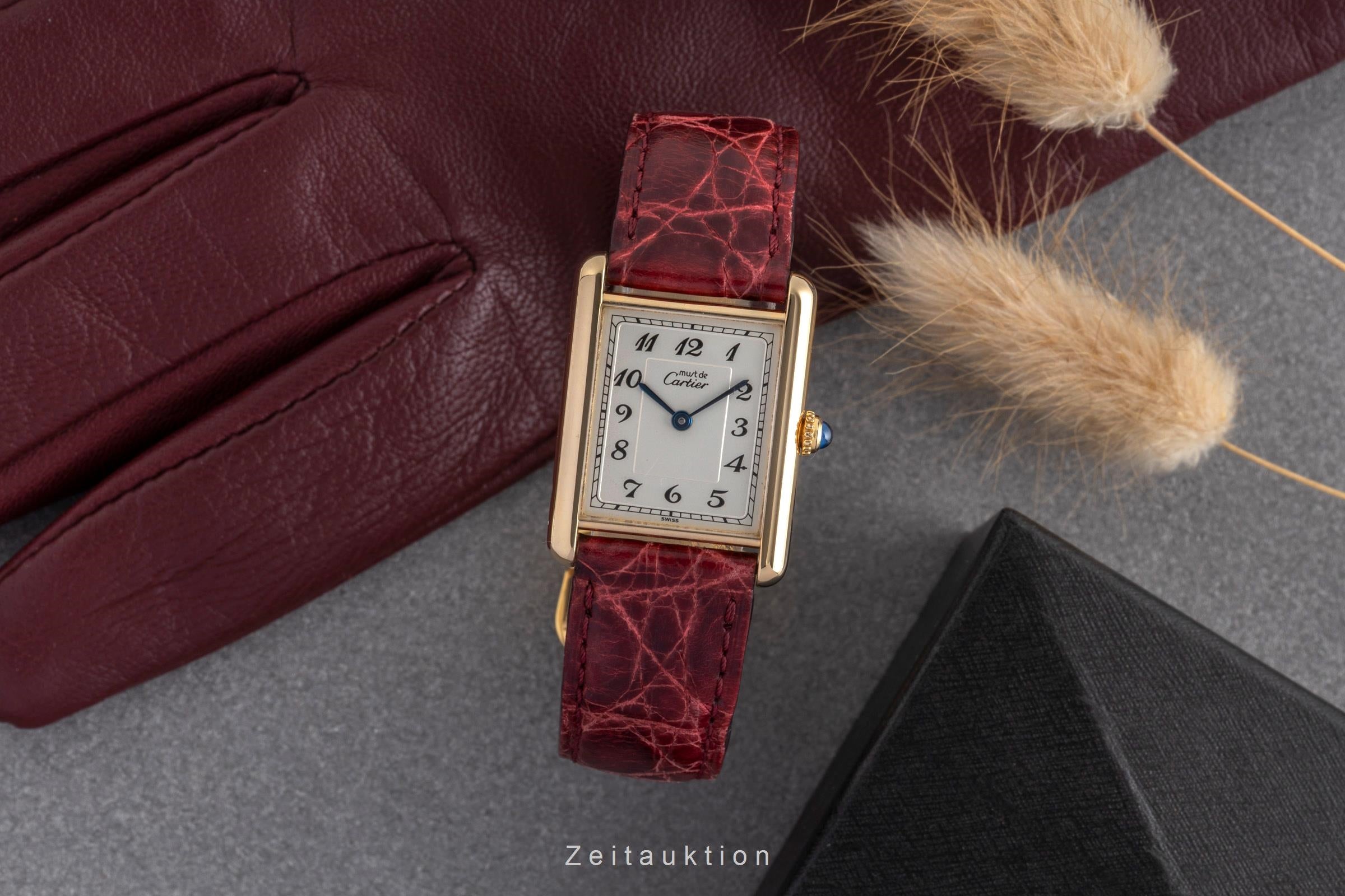 Cartier Vermeil silver-gilt quartz Kal. 690 Ref. 590005 | 2502524