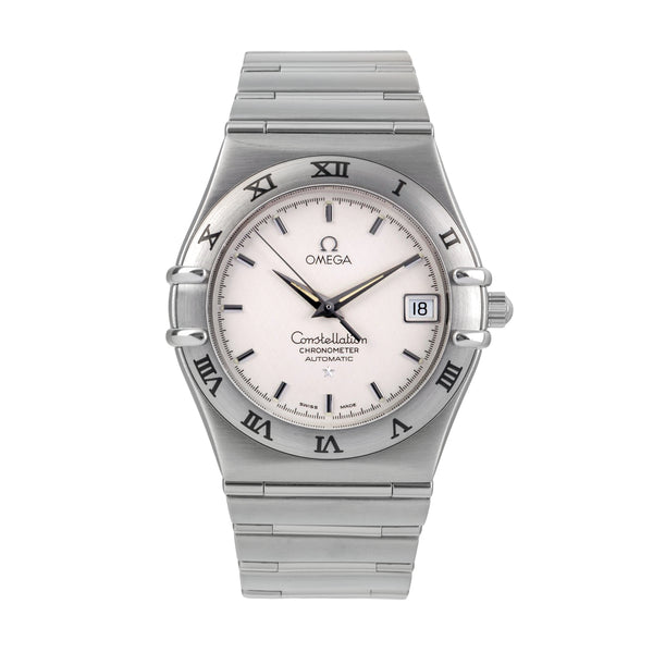 Omega Constellation acciaio automatismo orologio da uomo 1502.30.00 LP: 3200EUR  [2502525]