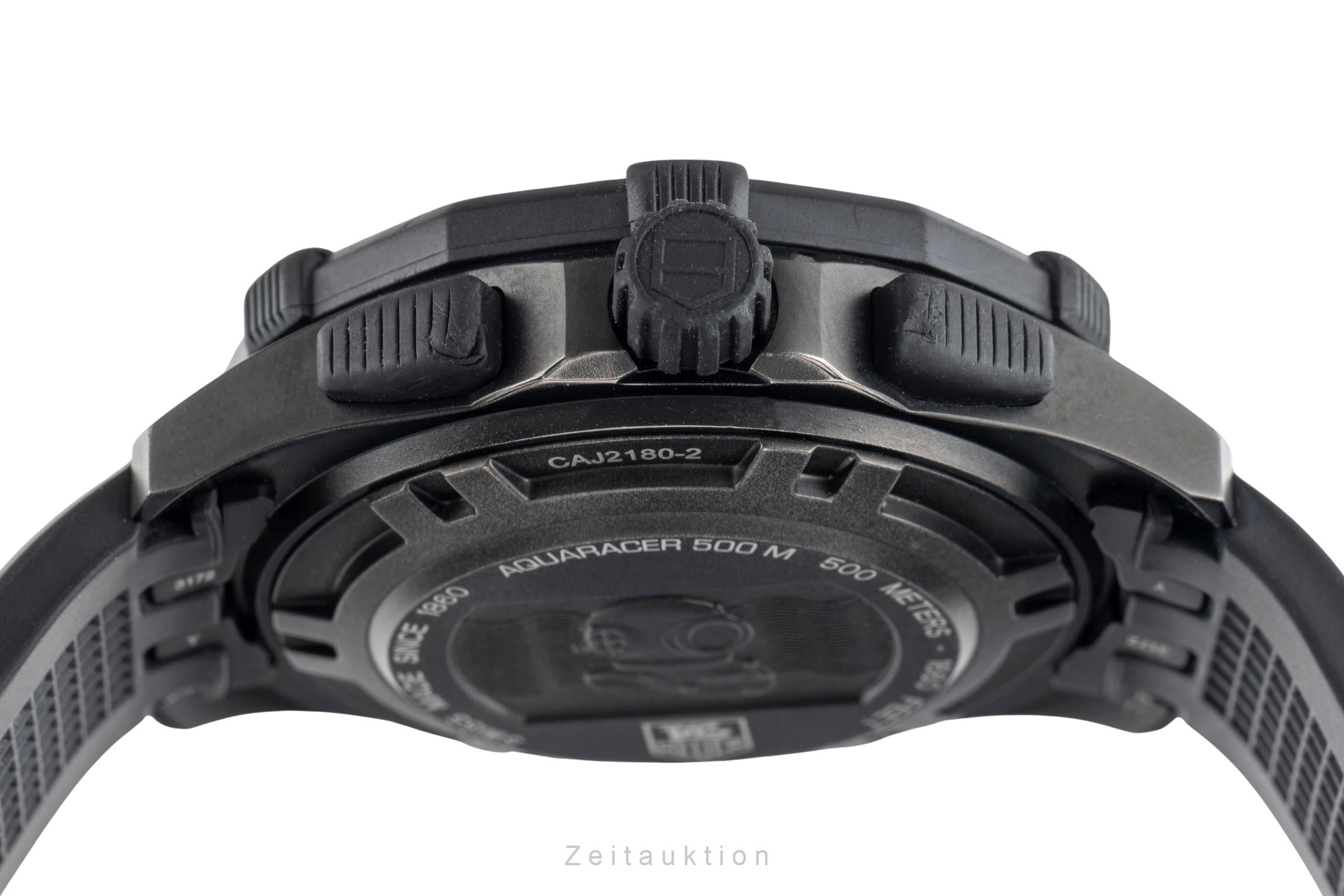 Tag Heuer Aquaracer chronograph titanium automatic Kal. 16 Ref