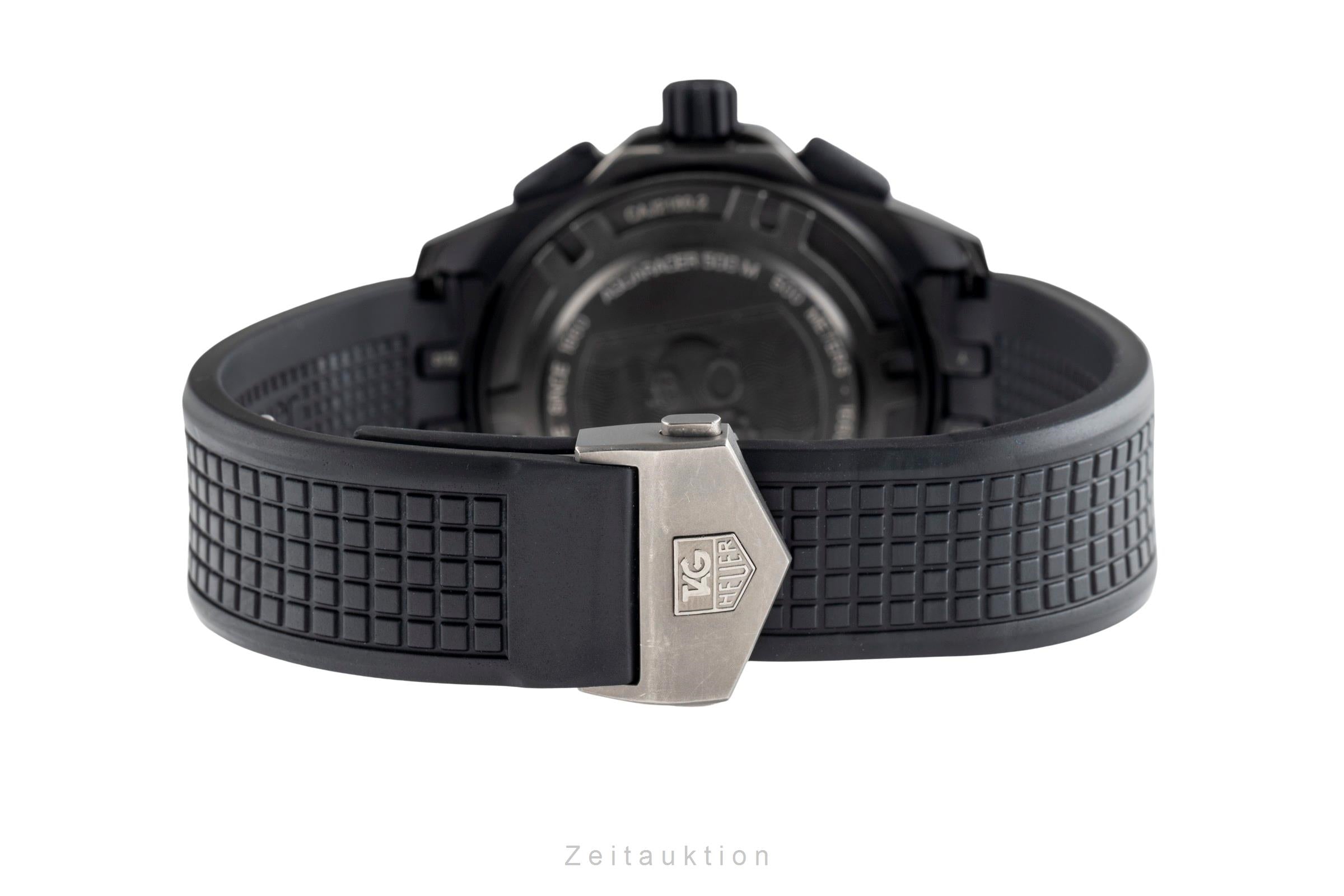 Tag Heuer Aquaracer chronograph titanium automatic Kal. 16 Ref