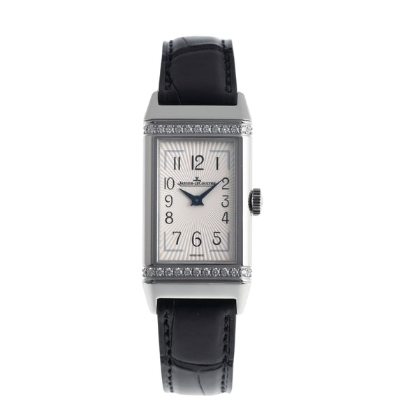 Jaeger LeCoultre Reverso acier quartz montre pour femmes Q3288120  201.8.47  [2502529]