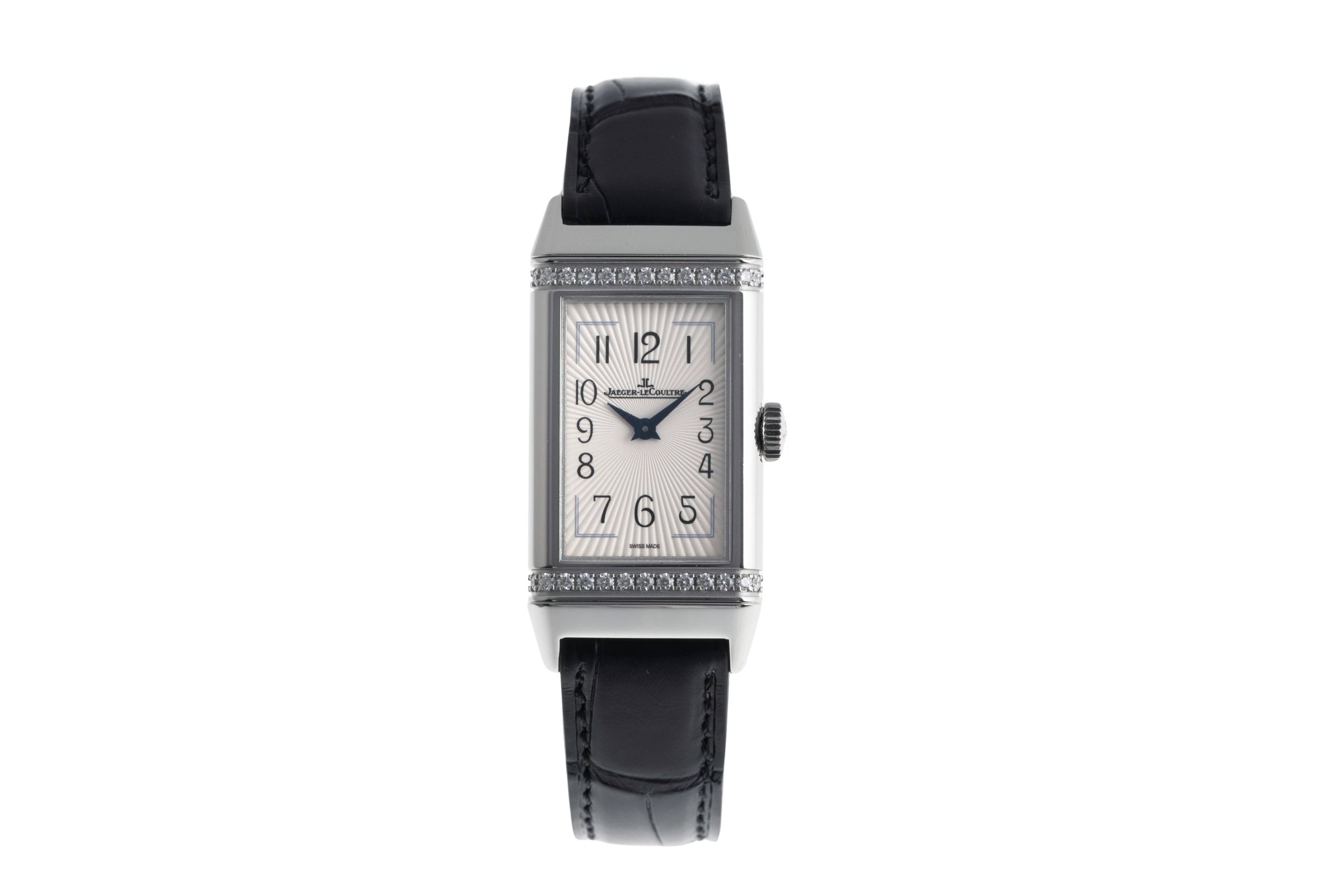 Jaeger LeCoultre Reverso acier quartz montre pour femmes Q3288120  201.8.47  [2502529]