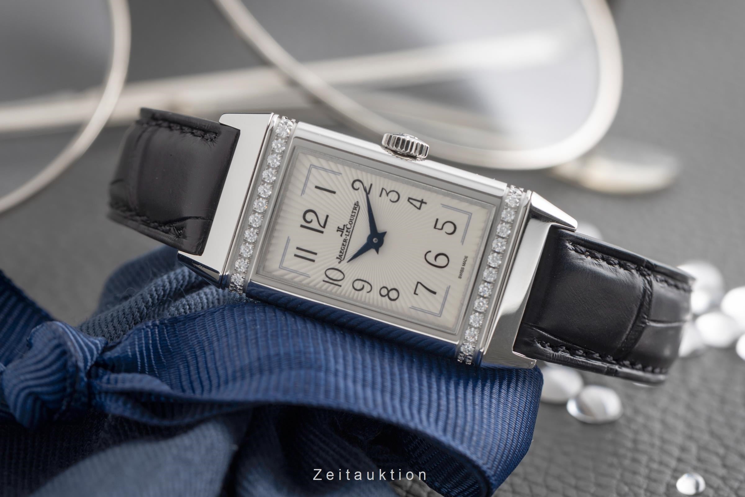 Jaeger LeCoultre Reverso acier quartz montre pour femmes Q3288120  201.8.47  [2502529]