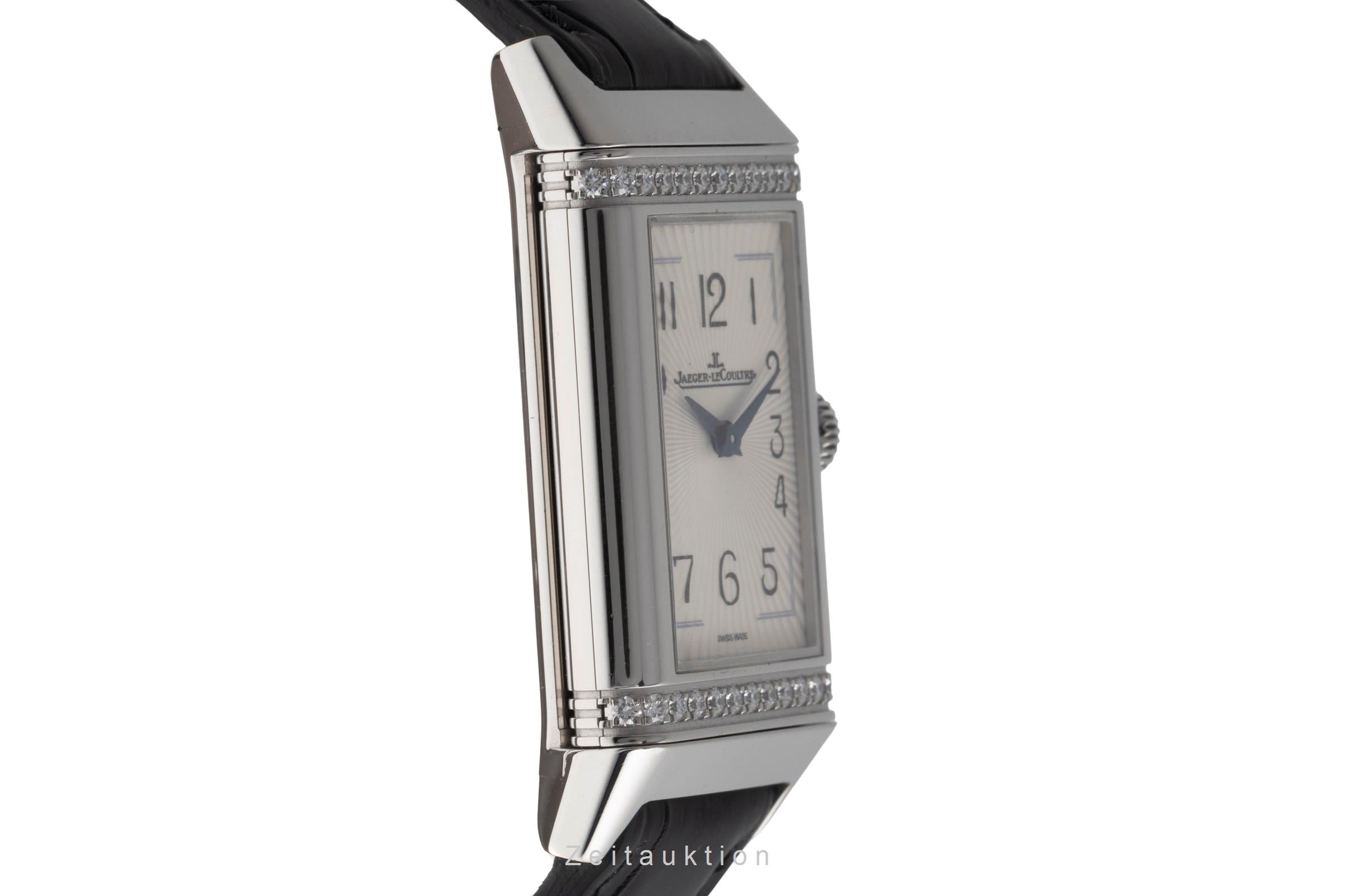 Jaeger LeCoultre Reverso acier quartz montre pour femmes Q3288120  201.8.47  [2502529]