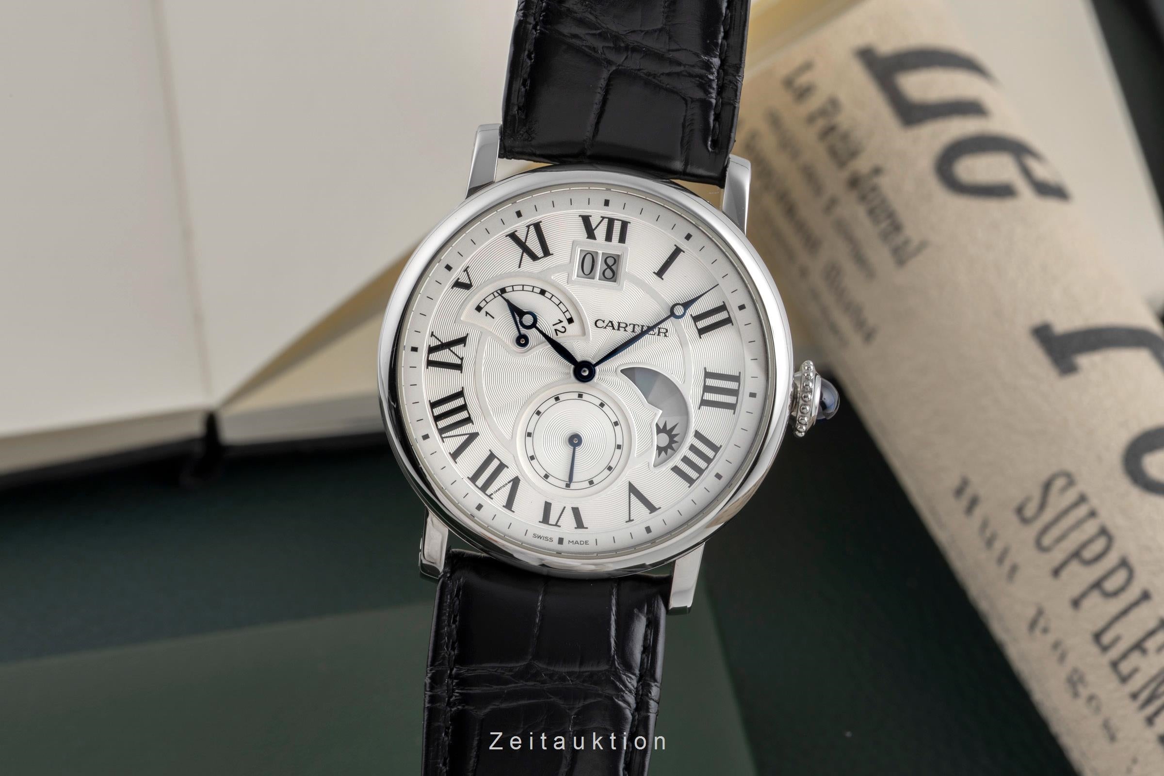 Cartier Rotonde de Cartier Grossdatum Retrograde 2.Zeitzone Ref. W1556368  [2502530]