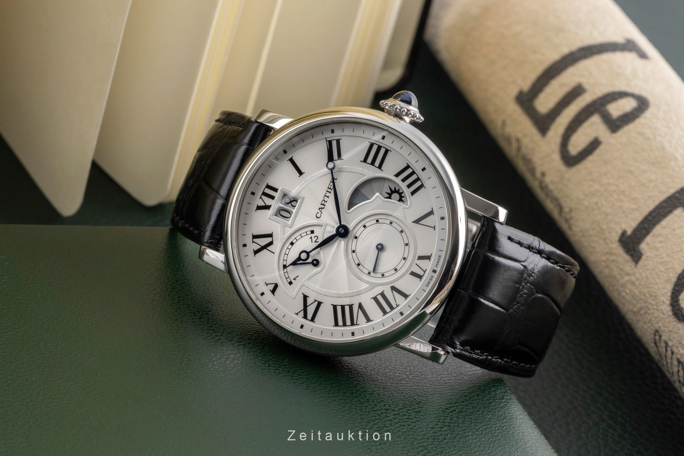 Cartier Rotonde de Cartier Grossdatum Retrograde 2.Zeitzone Ref. W1556368  [2502530]