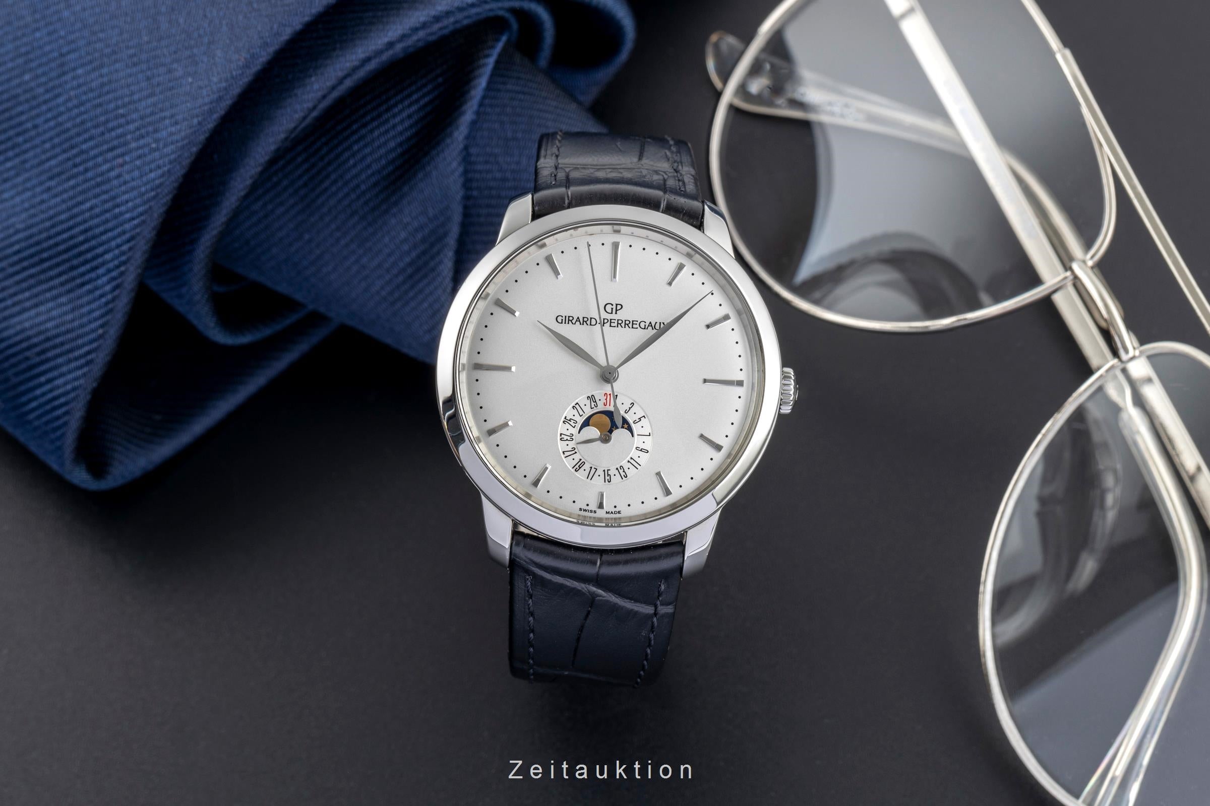 Girard Perregaux 1966 acier automatique montre pour hommes 49545-11-131  [2502531]