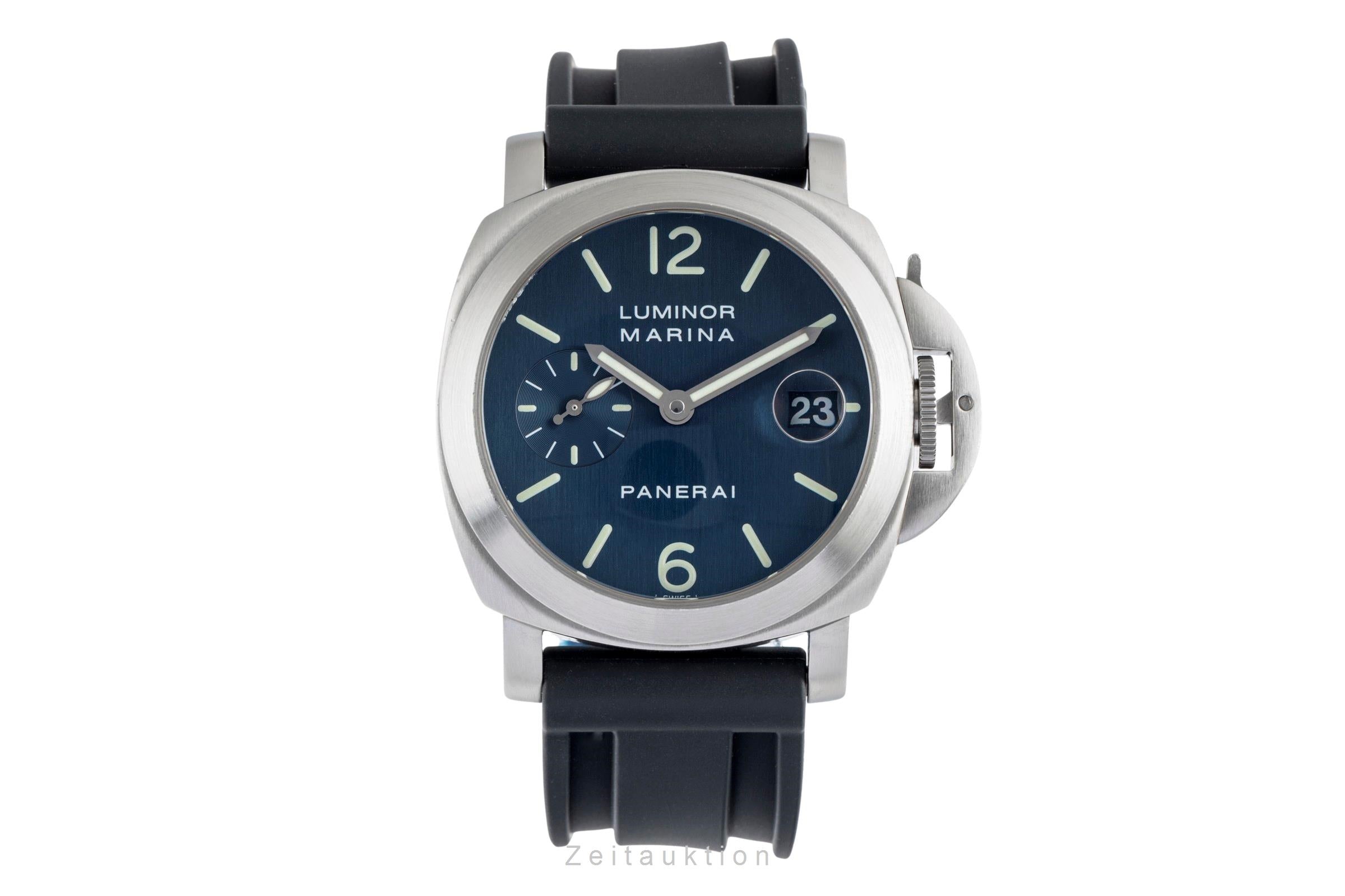 Panerai Luminor Marina steel automatic men's watch PAM00070 LP: 7900EUR  [2502534]