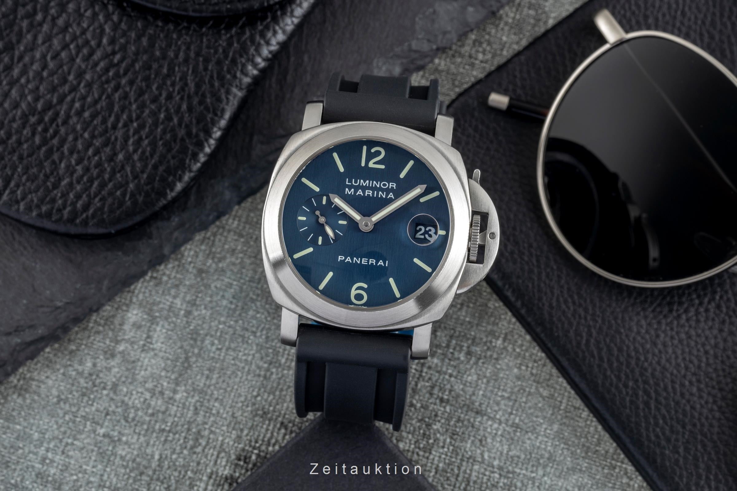 Panerai Luminor Marina steel automatic men's watch PAM00070 LP: 7900EUR  [2502534]