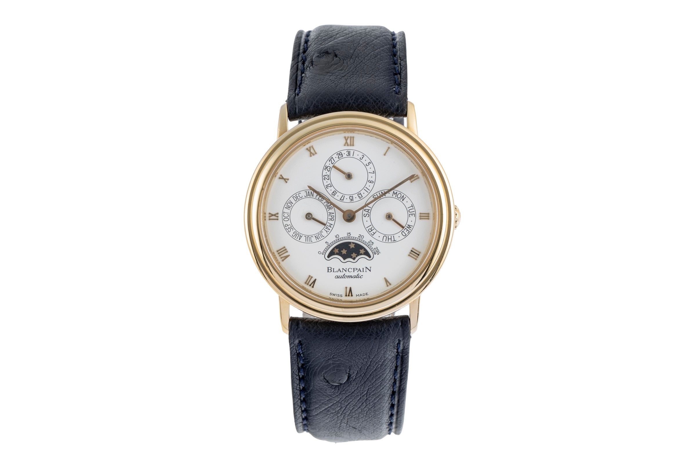 Blancpain Villeret 18 ct gold automatic Kal. 953 Ref. 5395-1418