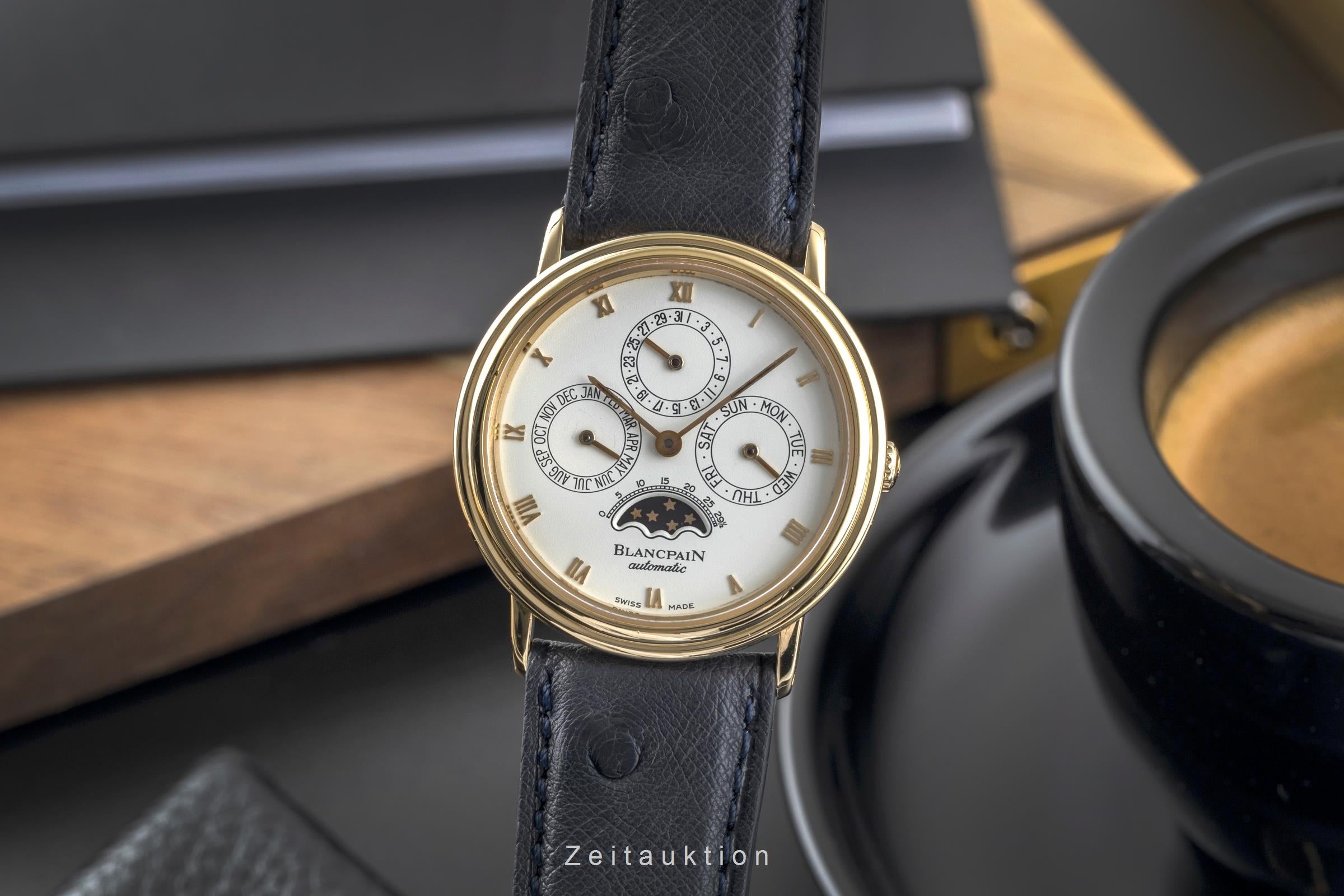 Blancpain Villeret oro 18 ct automatismo 953 5395-1418