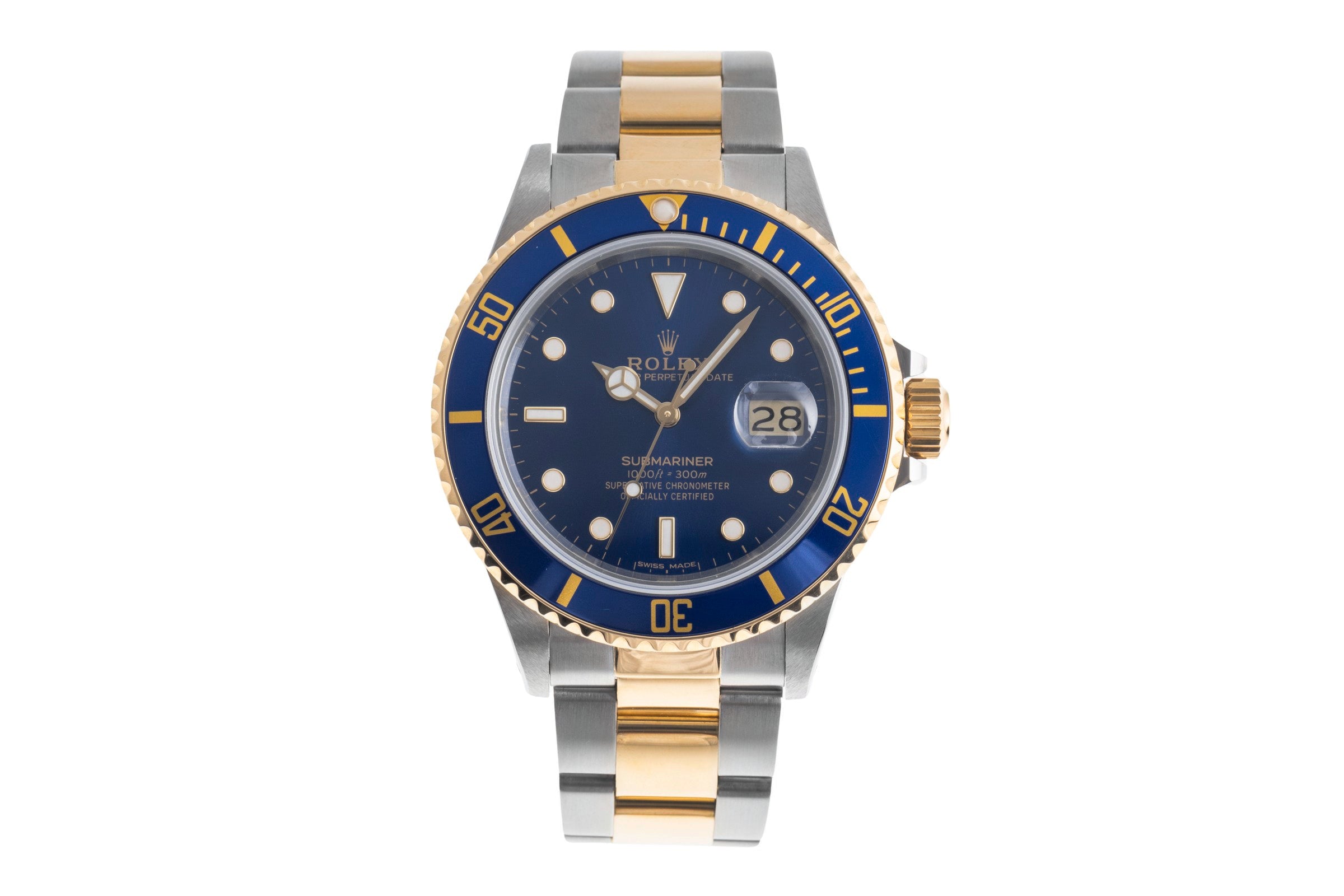 Rolex Submariner acero / oro automático reloj para caballeros 16803  [2502540]