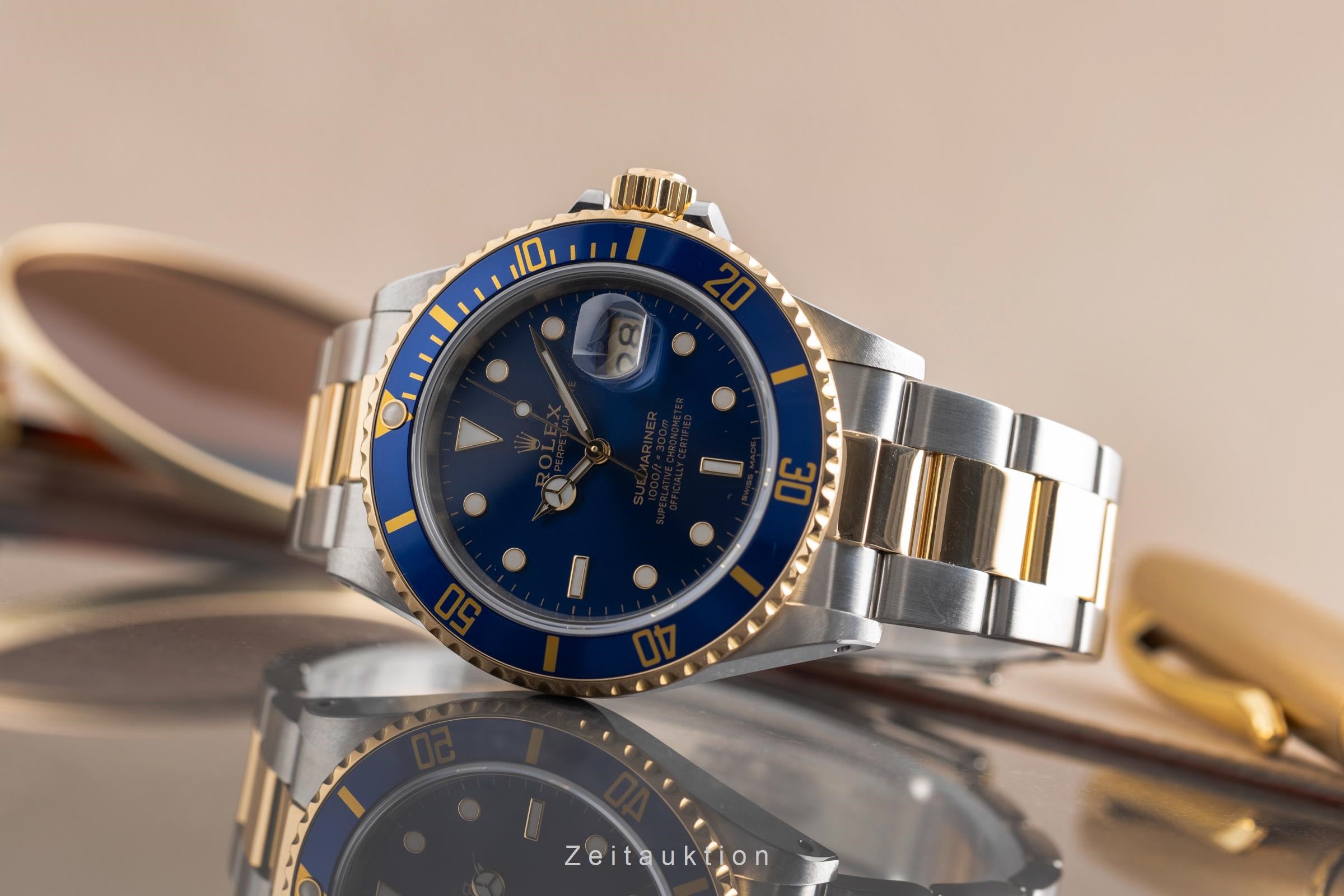 Rolex Submariner acero / oro automático reloj para caballeros 16803  [2502540]