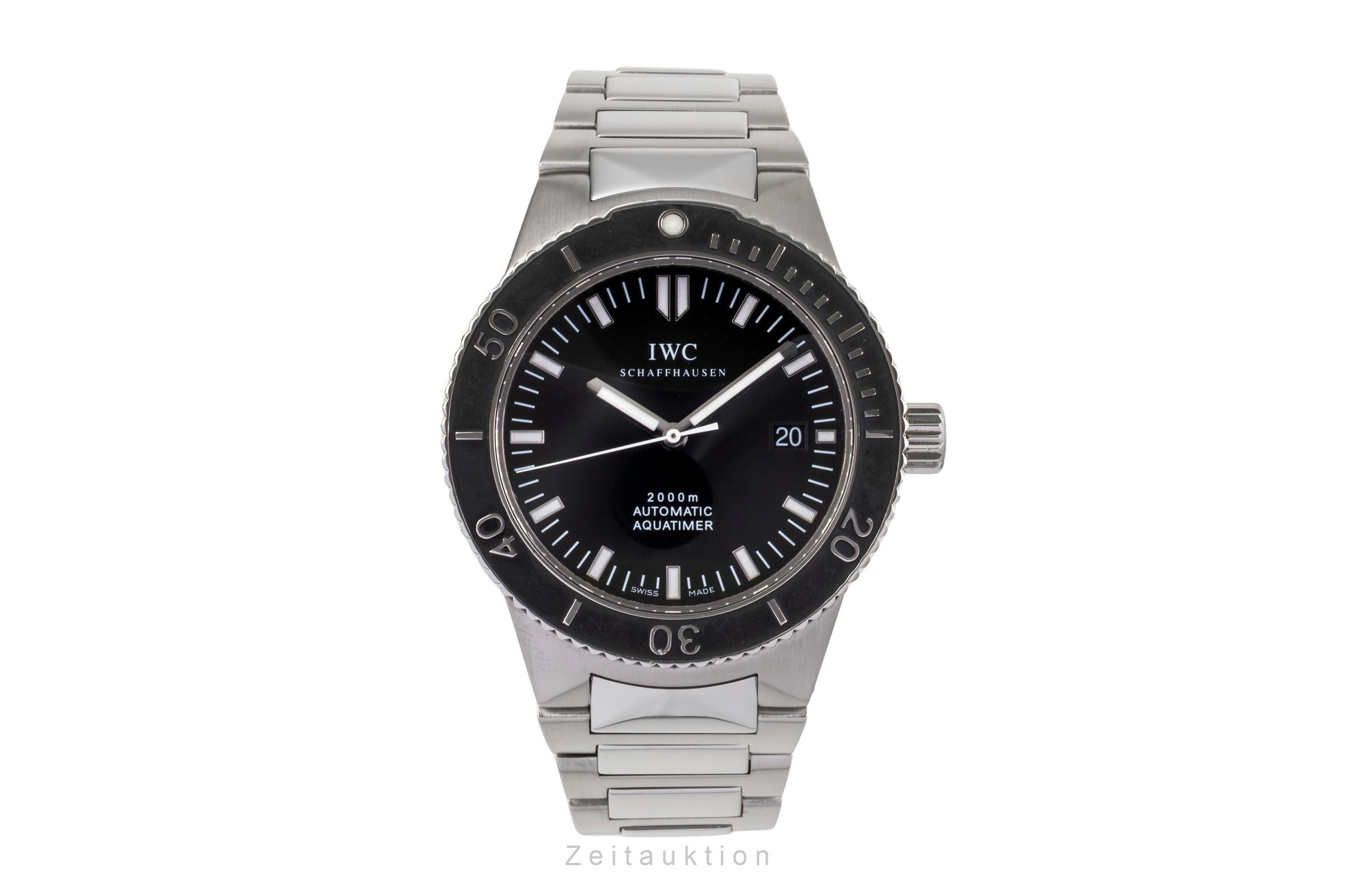 IWC GST Aquatimer 2000M Stahl Automatik Herrenuhr Ref. IW353602 VP: 7500 € [2502541]