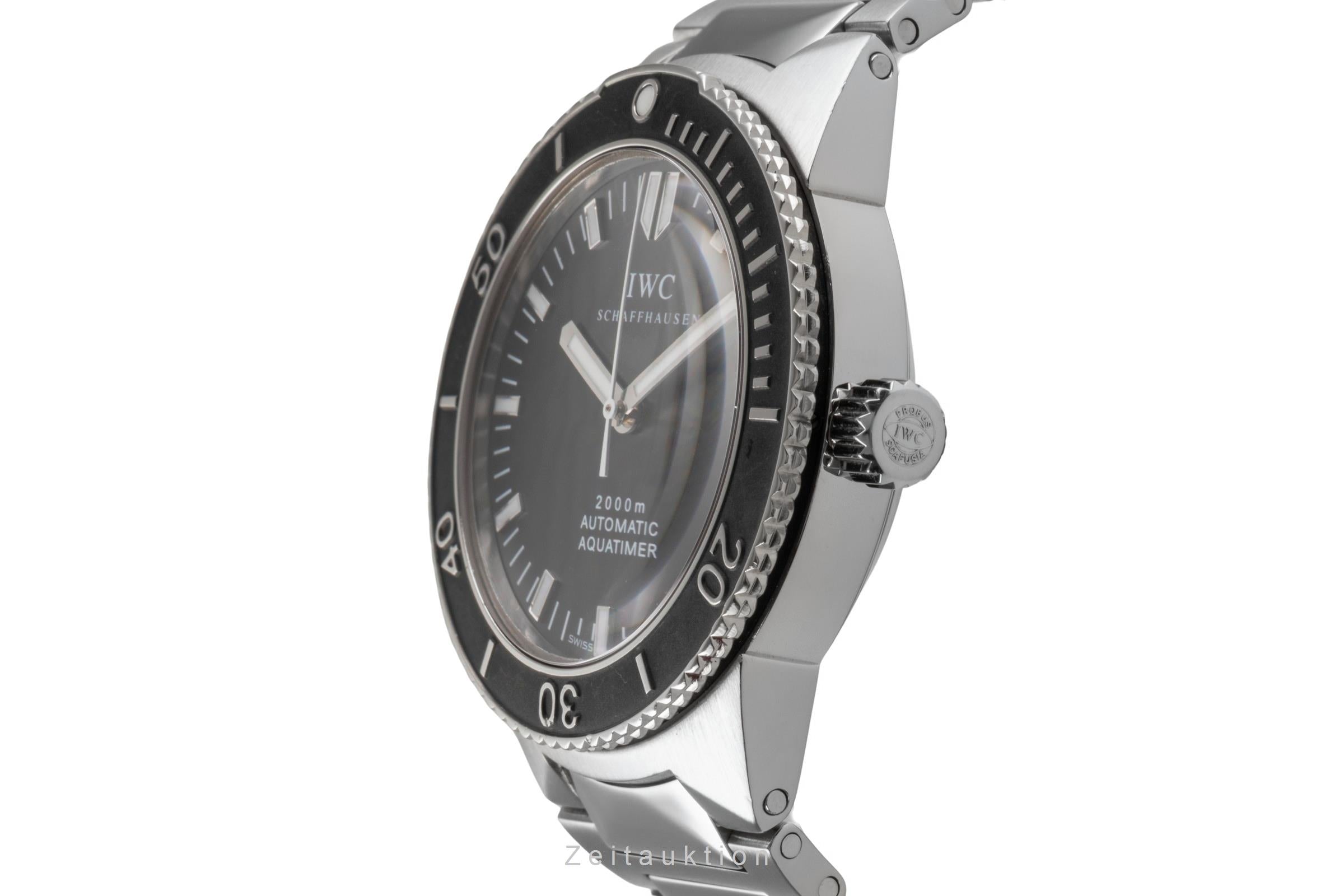 IWC GST Aquatimer 2000M Stahl Automatik Herrenuhr Ref. IW353602 VP: 7500 € [2502541]