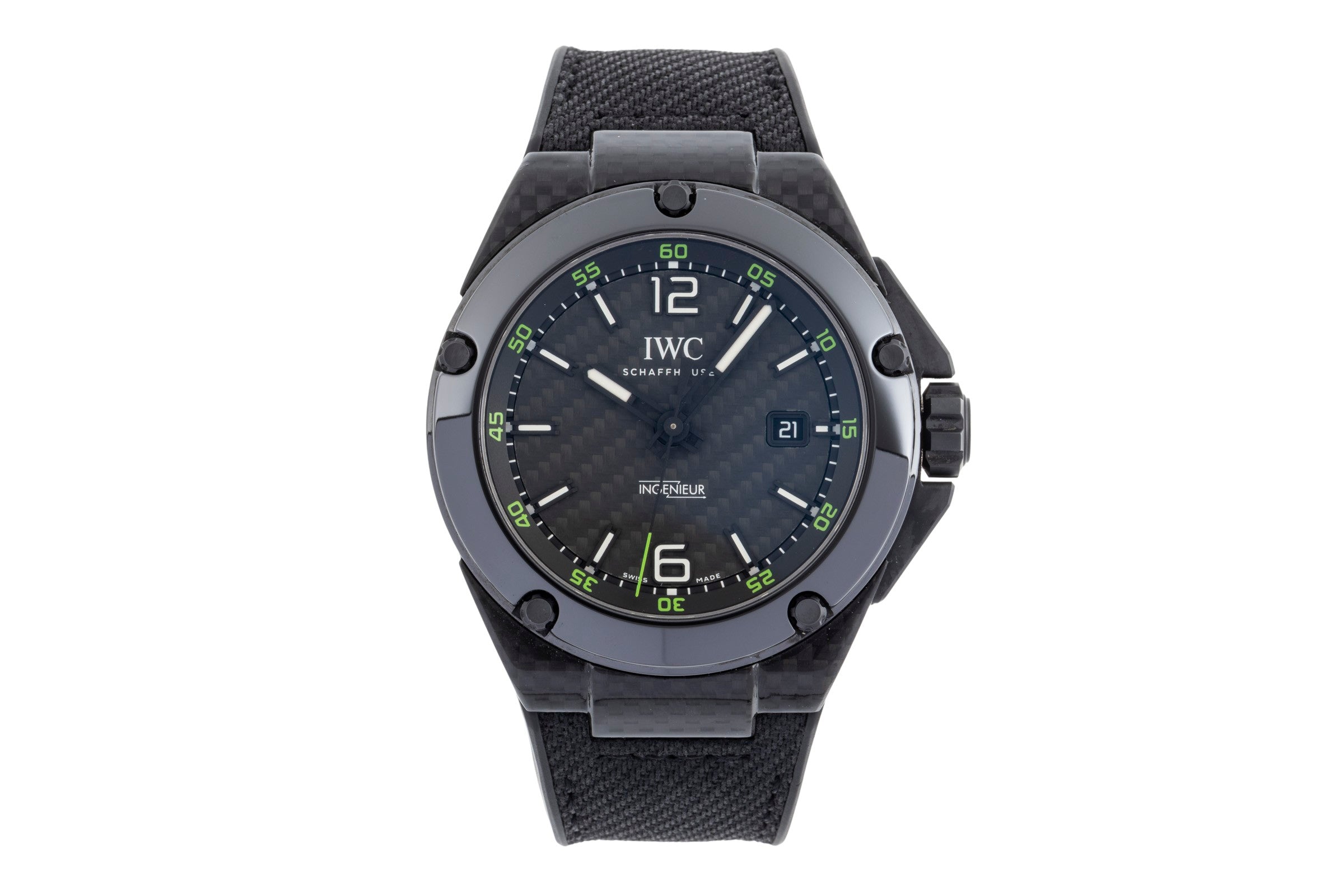 IWC Ingenieur carbonio automatismo orologio da uomo IW322404 Limited  [2502542]