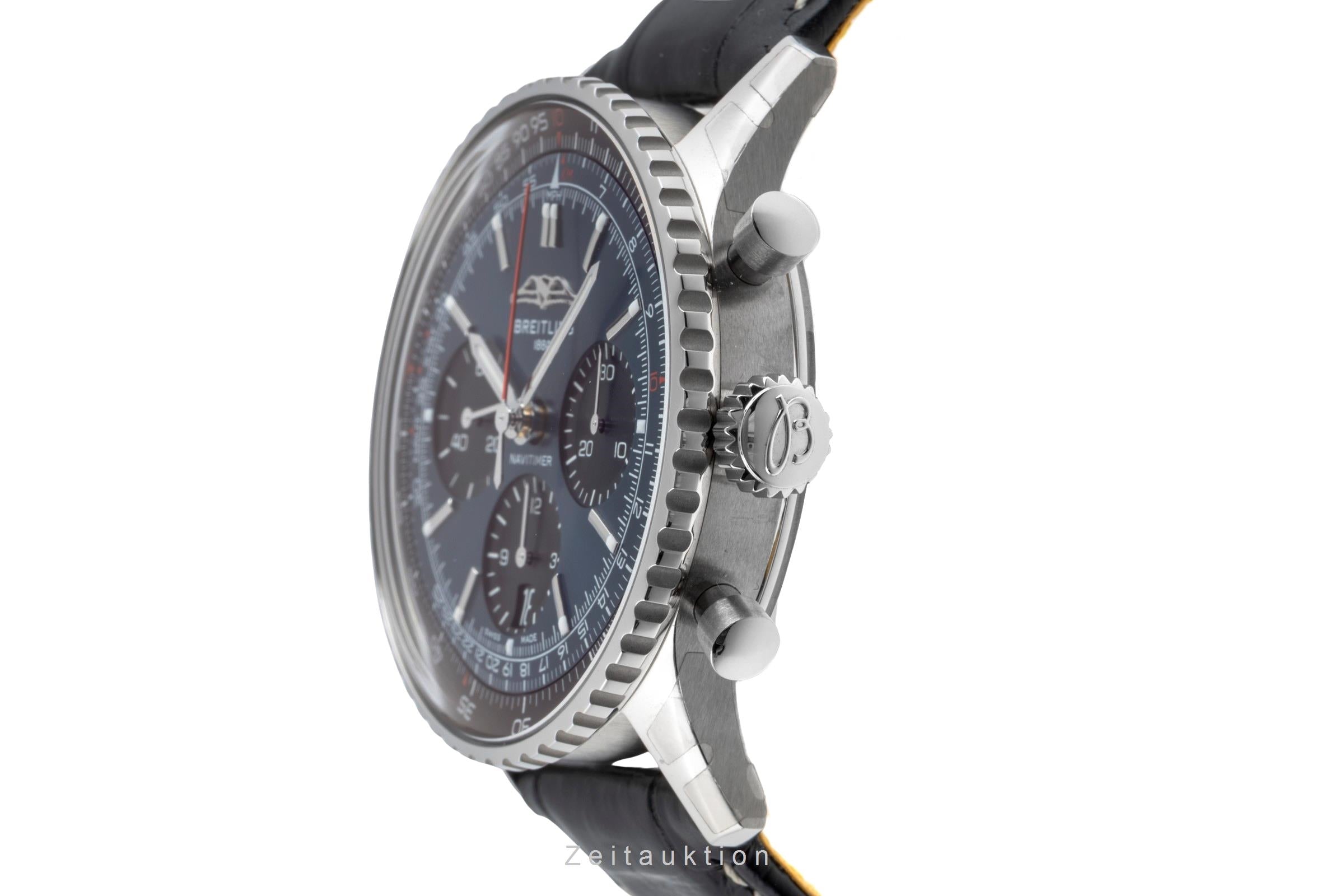 Breitling Navitimer 01 cronografo acciaio automatismo orologio da uomo AB0139241C1P1 LP: 9300EUR  [2502544]