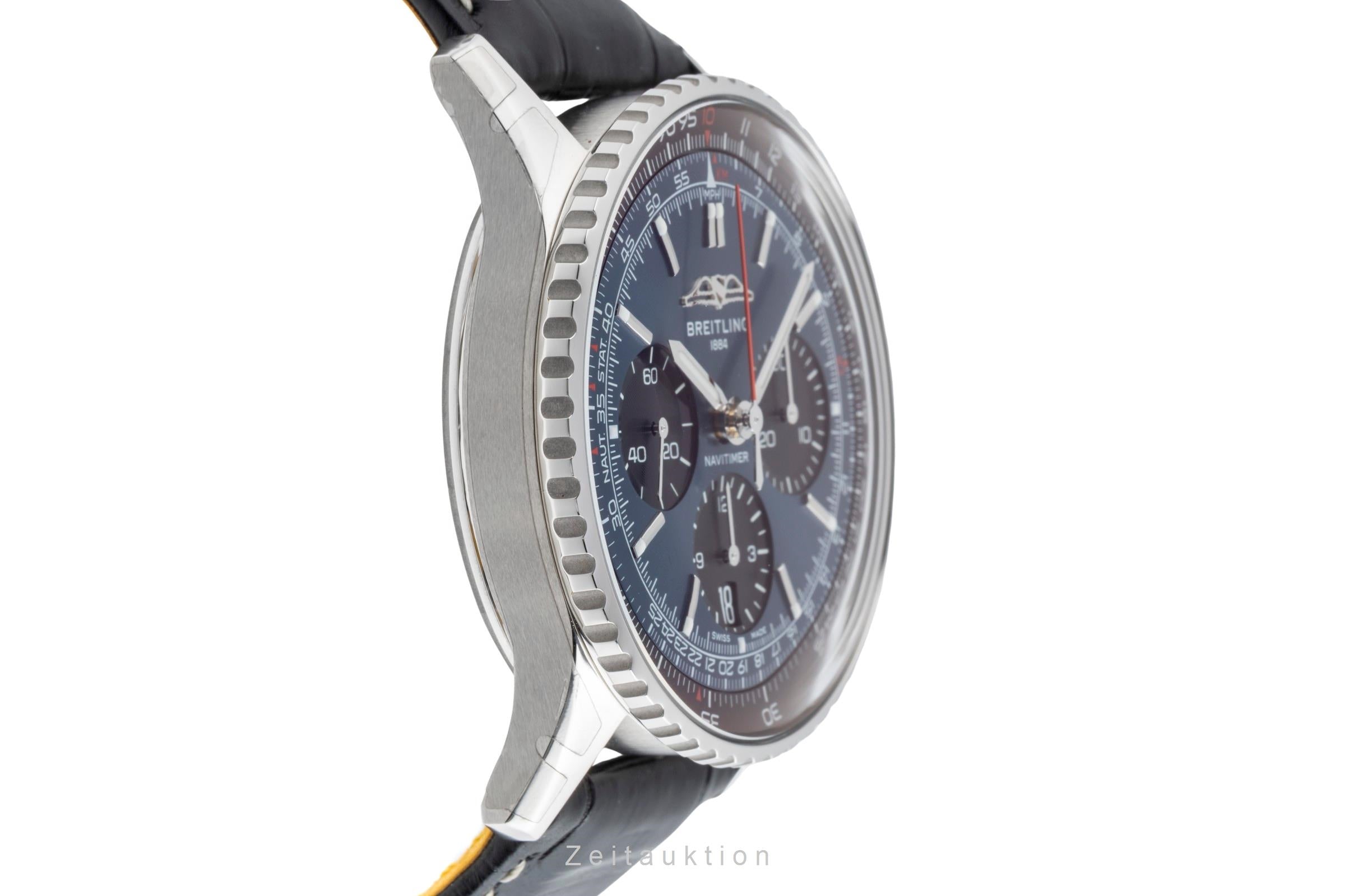 Breitling Navitimer 01 cronografo acciaio automatismo orologio da uomo AB0139241C1P1 LP: 9300EUR  [2502544]
