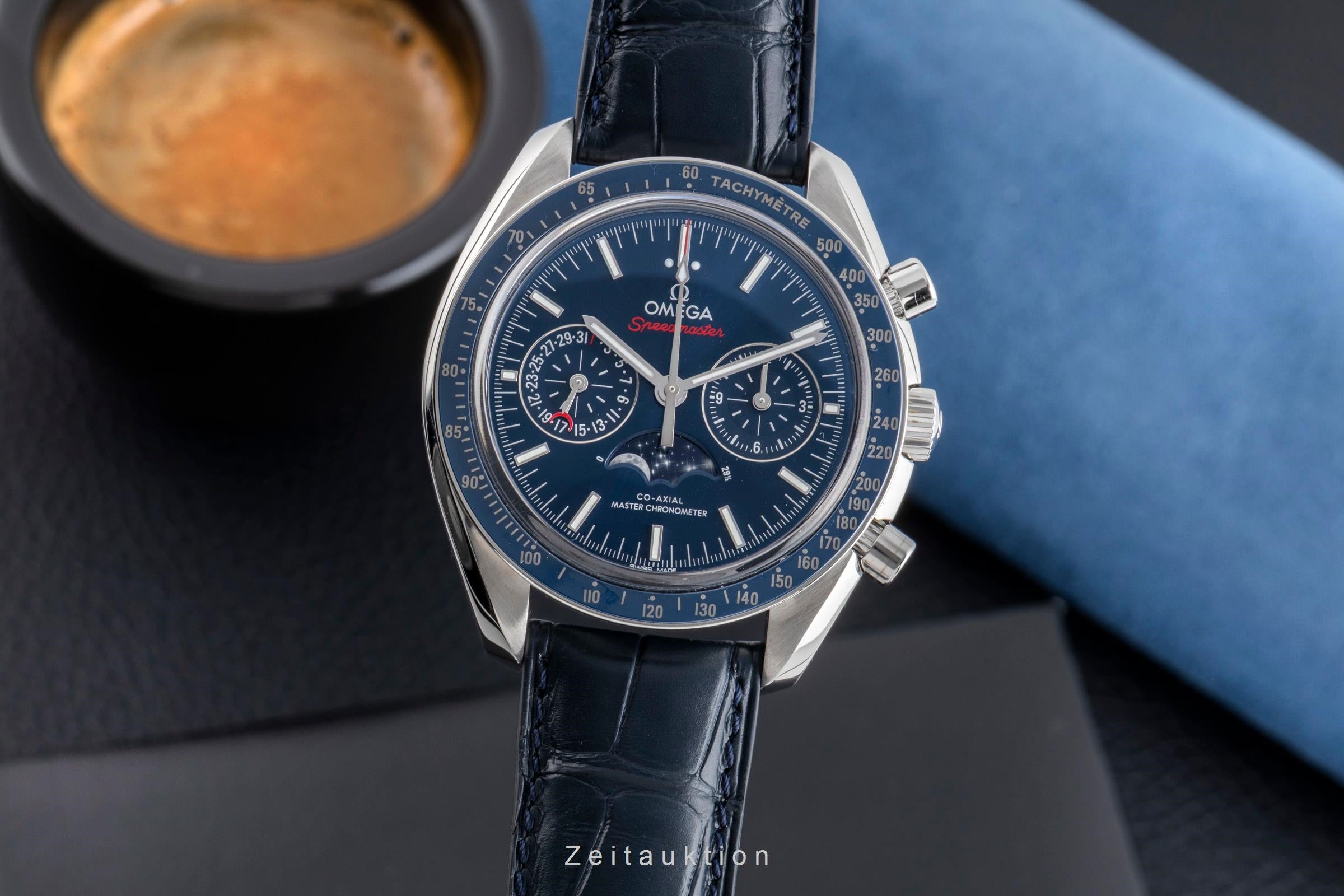 Omega Speedmaster chronograph steel automatic men's watch 304.33.44.52.03.001  [2502545]