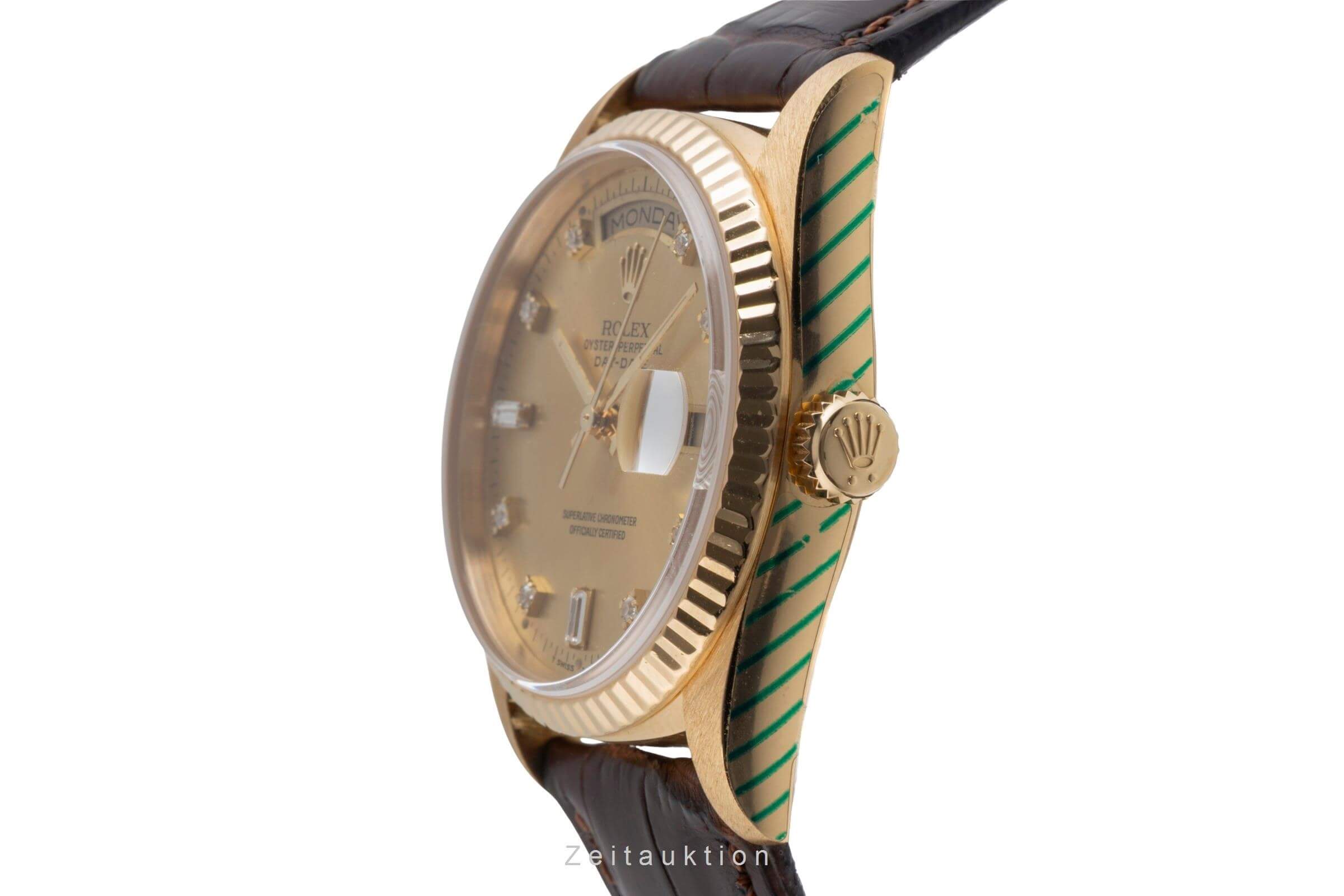 Rolex Day-Date 36 18k (0,750) Gold Diamond Dial Automatik Ref. 18238 [2502548]