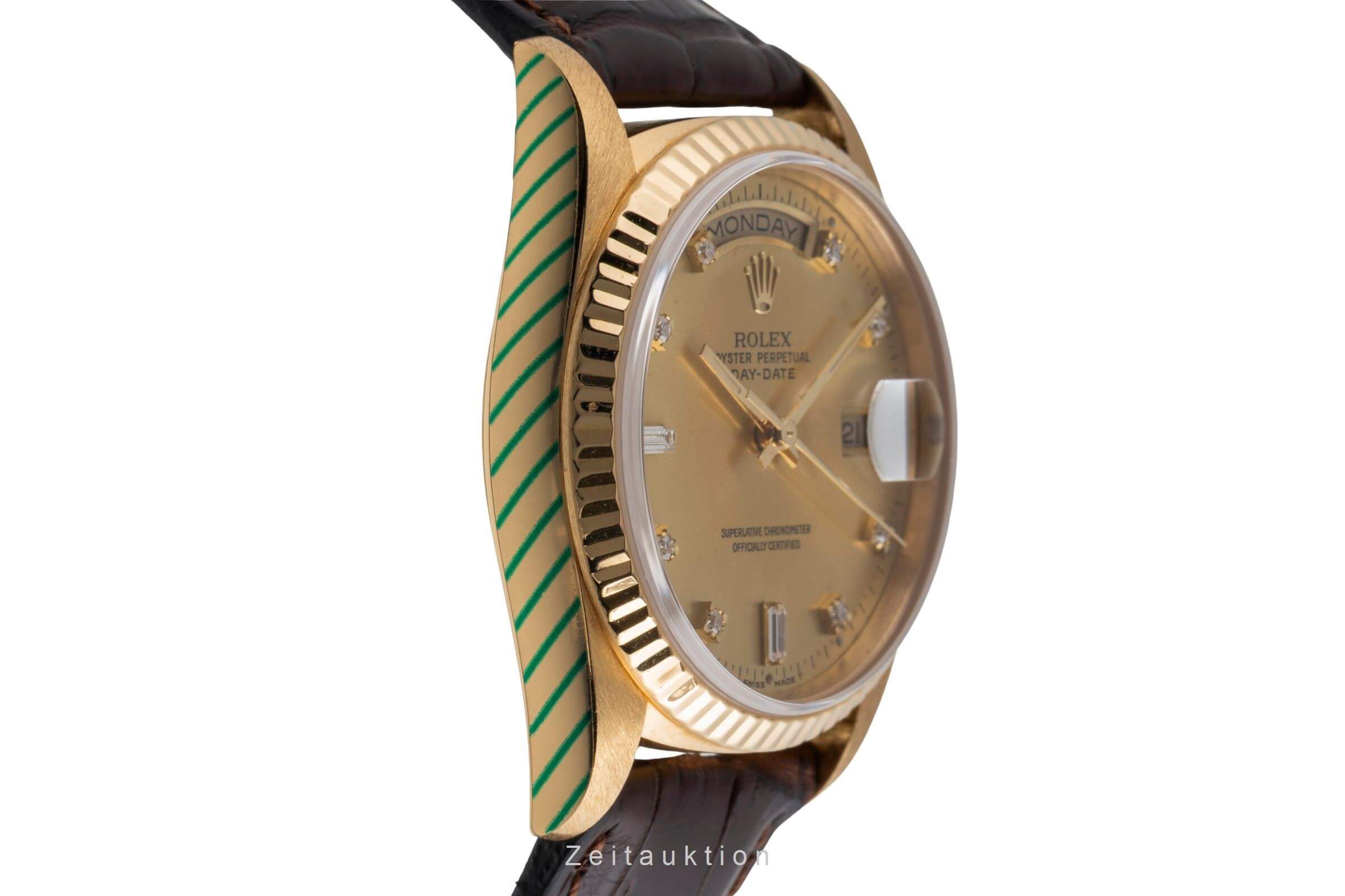 Rolex Day-Date 36 18k (0,750) Gold Diamond Dial Automatik Ref. 18238 [2502548]