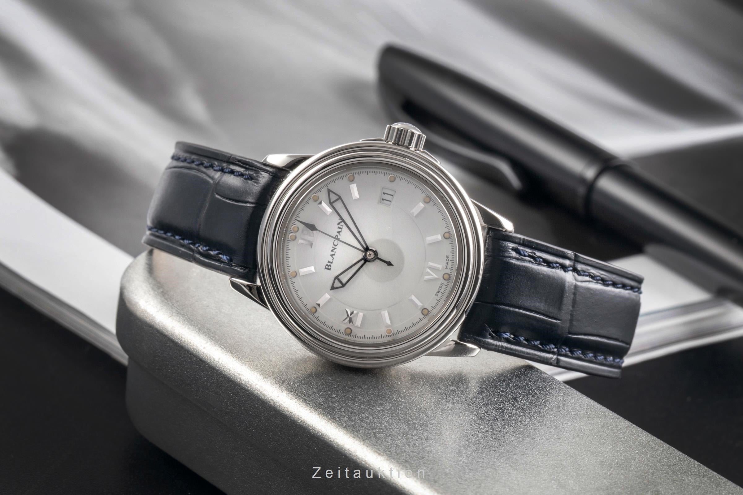 Blancpain Leman acero automático reloj para damas  2102-1127-11  [2502549]