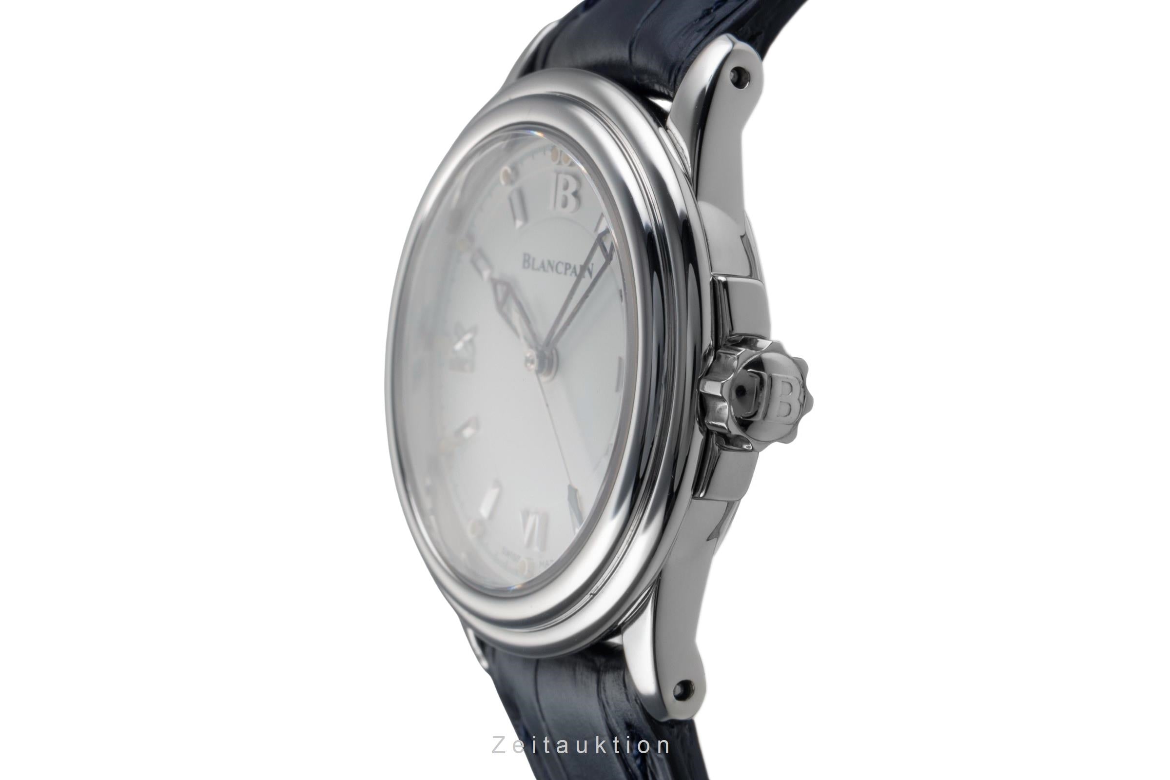 Blancpain Leman acero automático reloj para damas  2102-1127-11  [2502549]