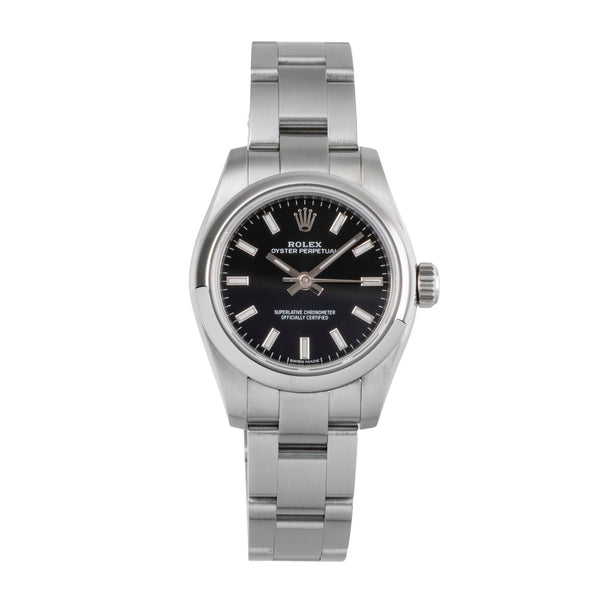 Rolex Oyster Perpetual Lady Automatik Edelstahl Damenuhr Ref. 176200  [2502550]