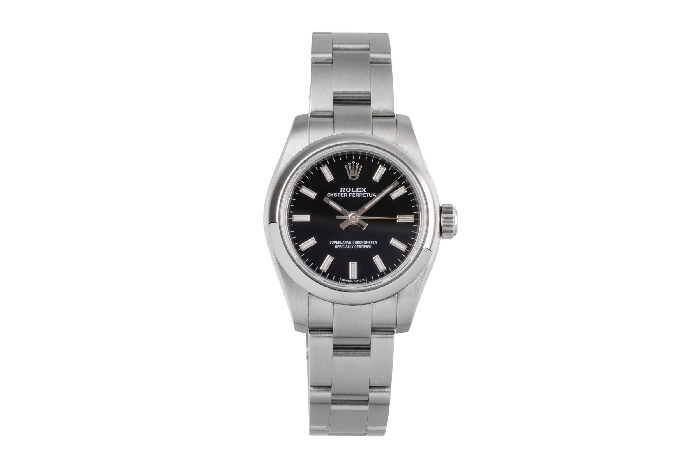 Rolex Oyster Perpetual acero automático reloj para damas  176200  [2502550]