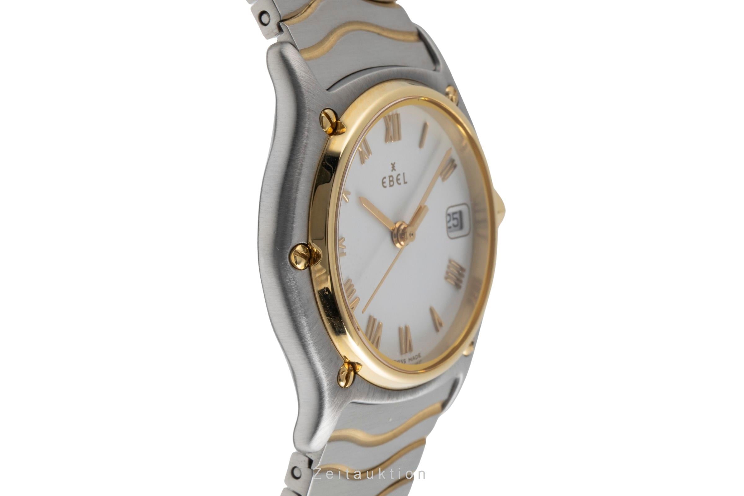 Stainless Steel Ebel Classic Wave Damenuhr 1216655 Ebel Sport