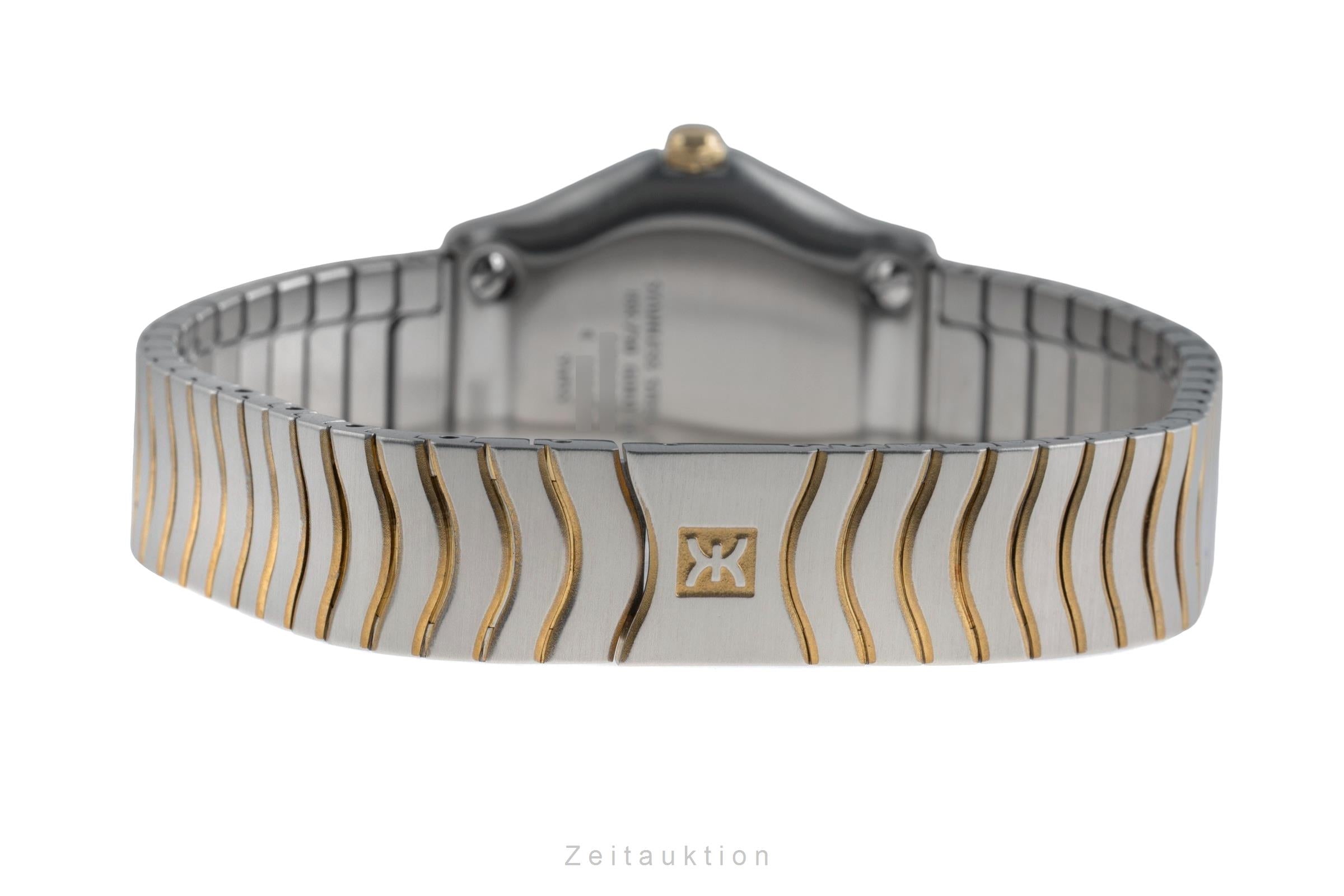 Ebel Classic Wave steel / gold quartz women's watch 1087121 LP: 3100EUR  [2502554]