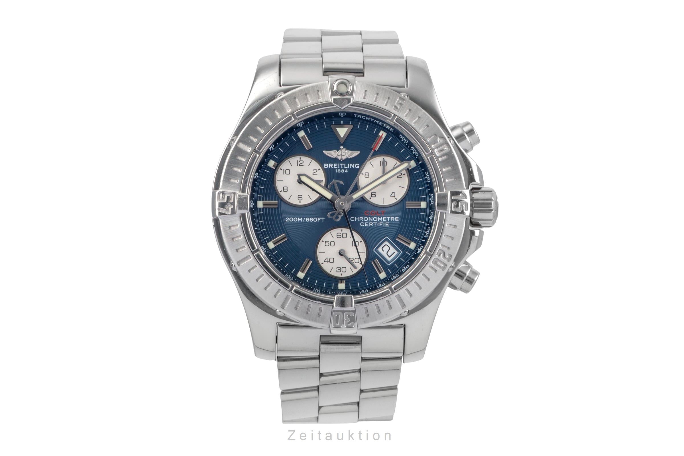 Breitling Colt Chronograph  acier quartz montre pour hommes A73380  [2502559]